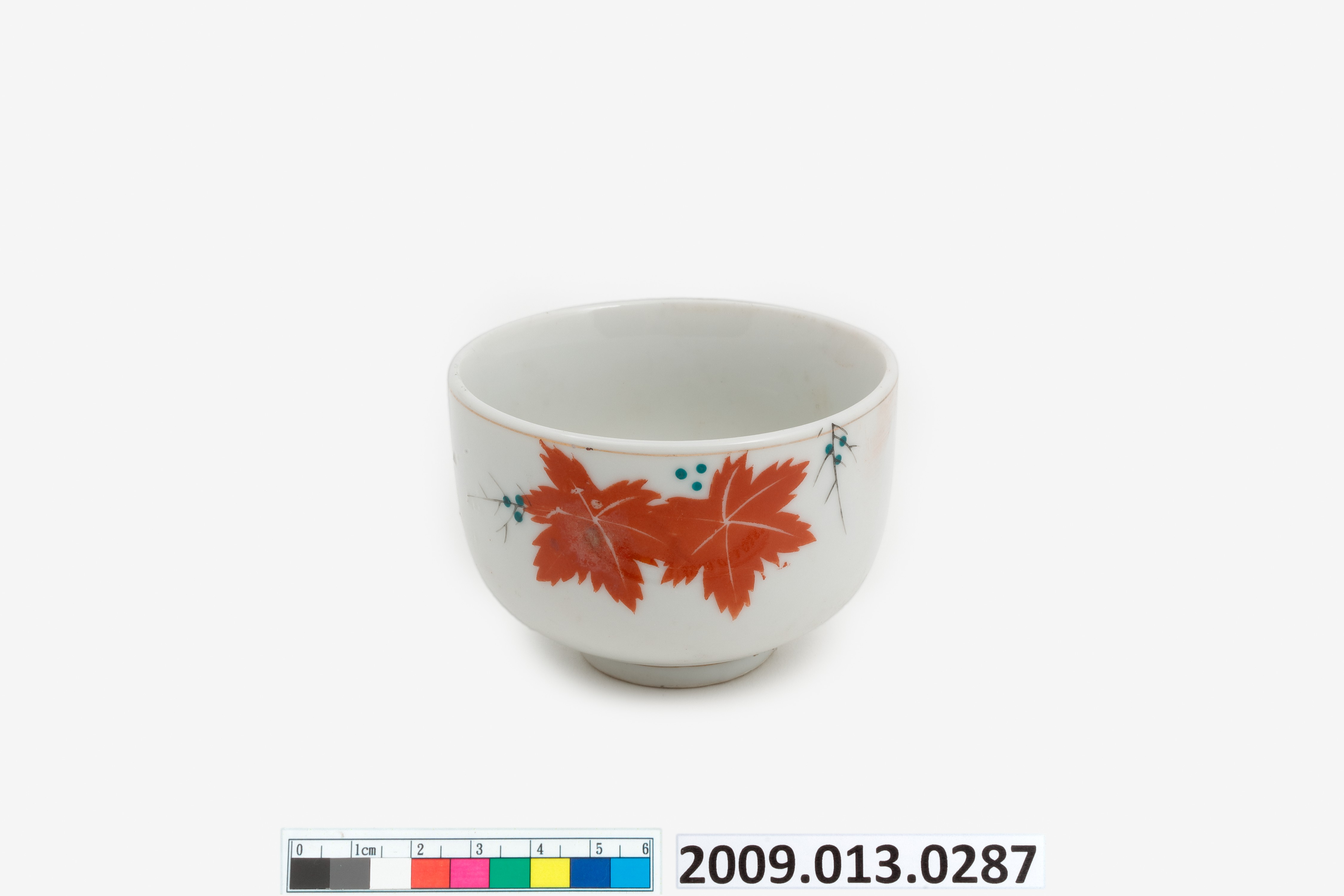 轉印楓紅紋茶杯 (共9張)