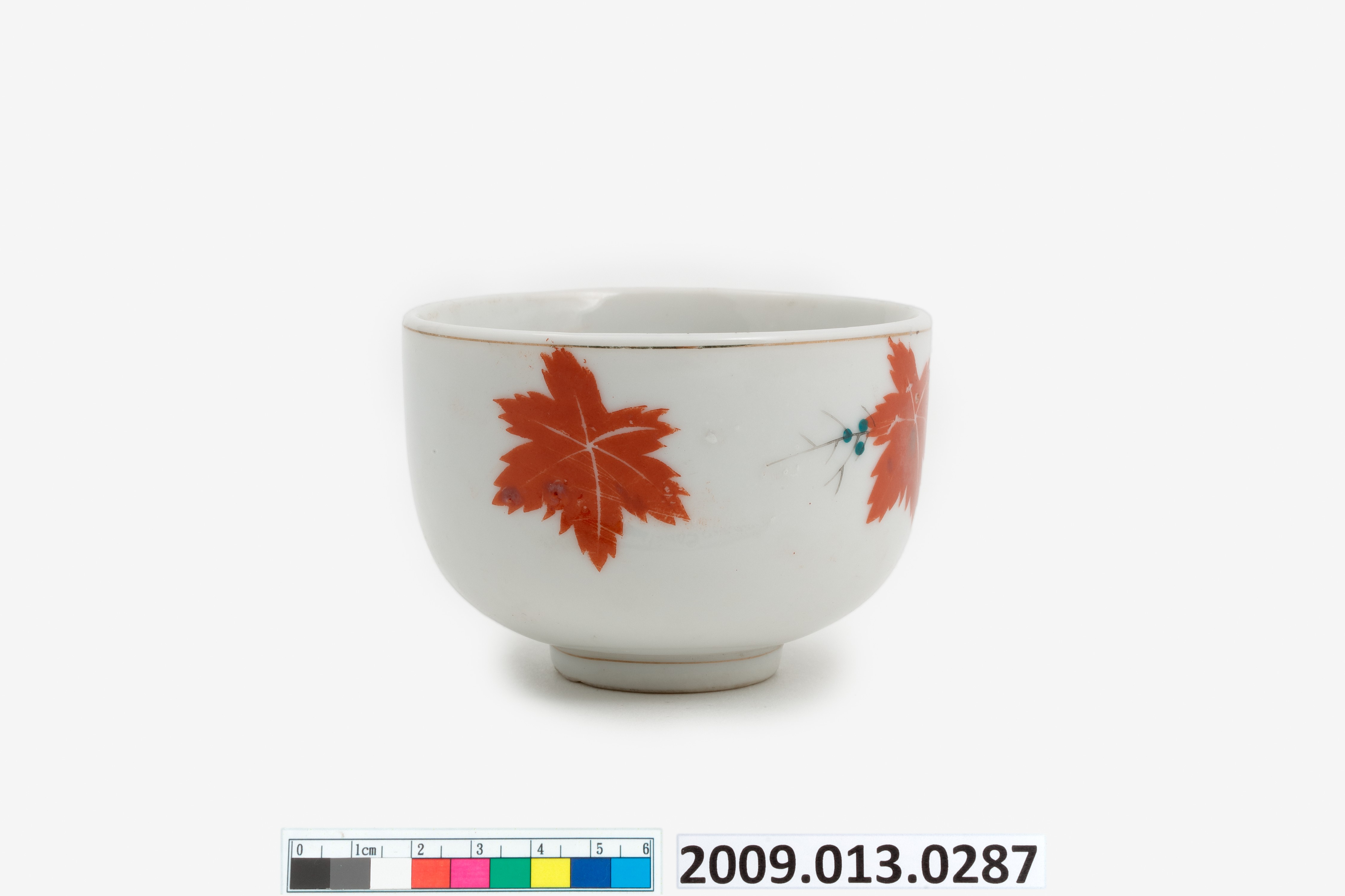 轉印楓紅紋茶杯 (共9張)