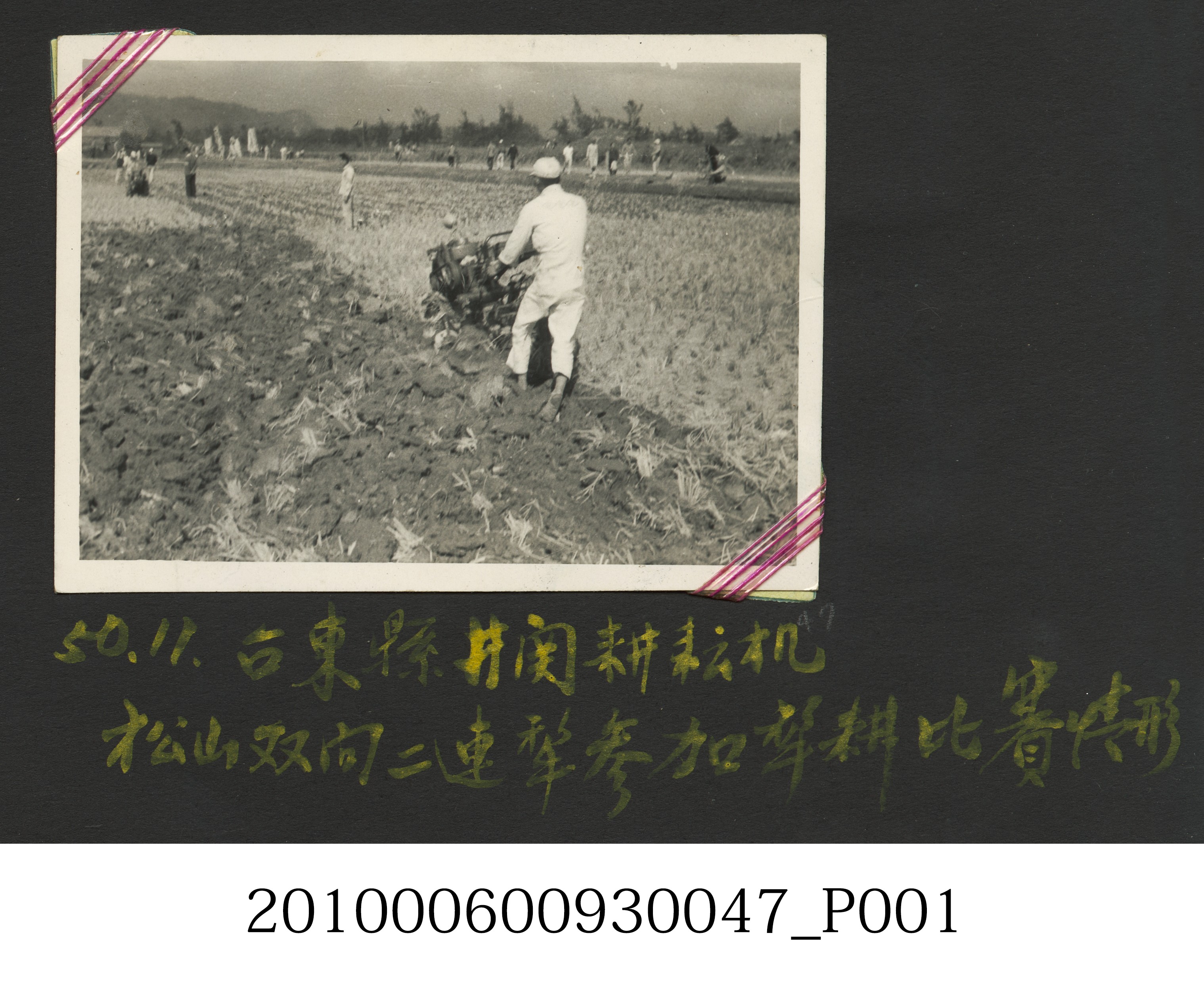 松山雙向二連犁參加犁耕比賽情形 (共4張)