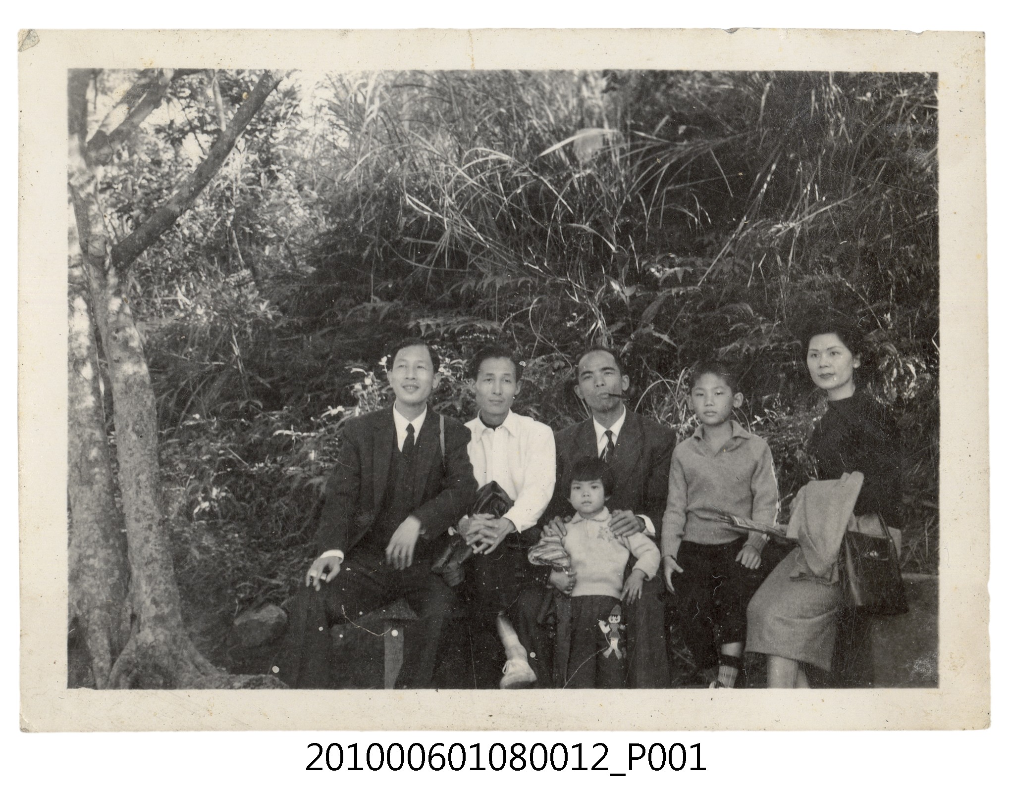 1960年2月曹恕等六人合照 (共2張)