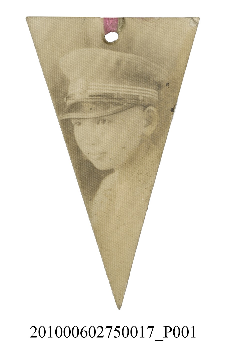 男子肖像書籤 (共2張)