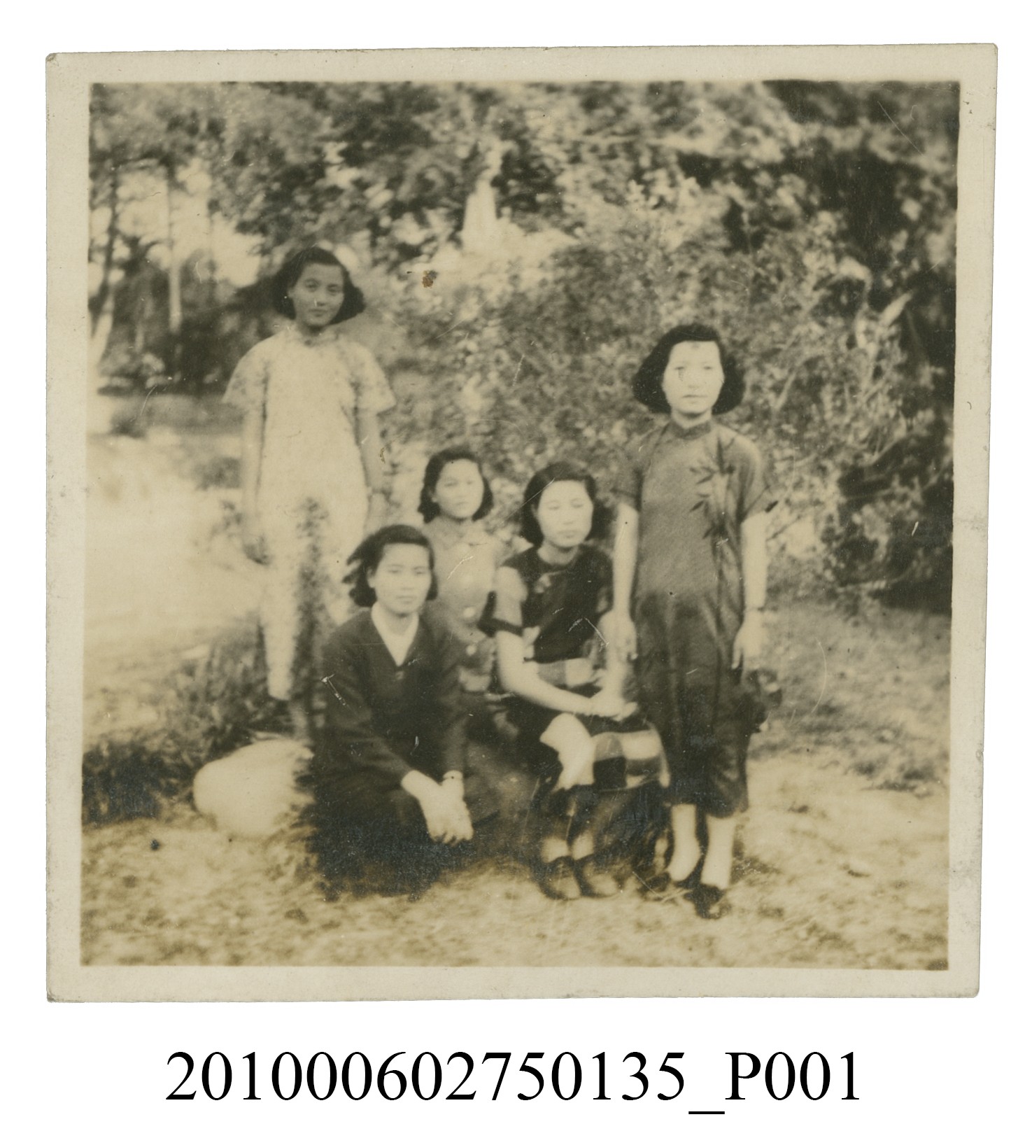 五位女子之合照 (共2張)