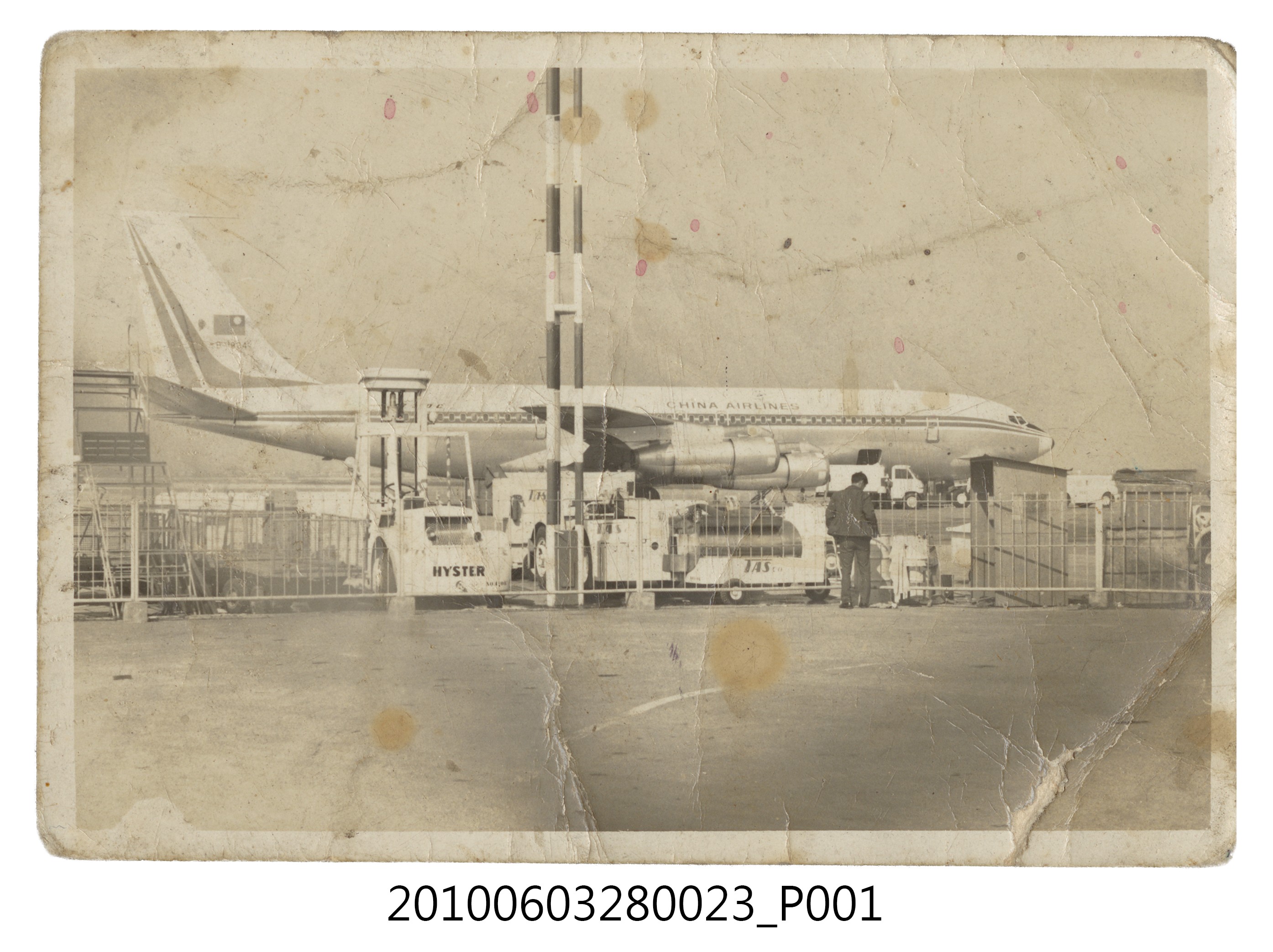 中華航空飛機照 (共2張)