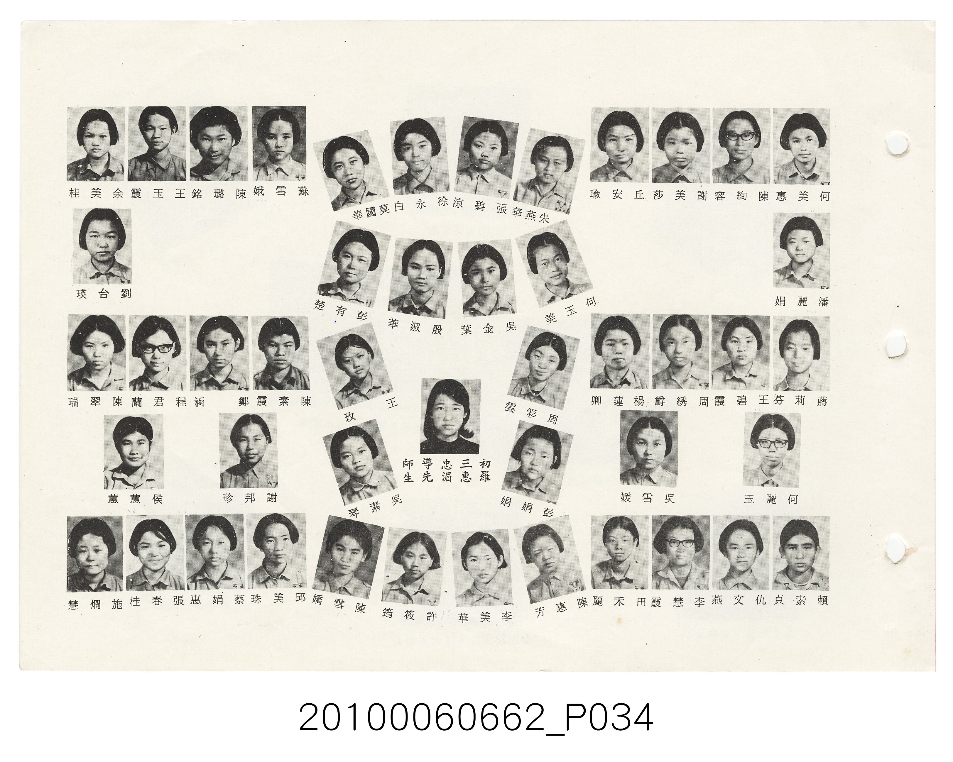 《士林高級中學第3暨國民中學第21屆同學錄》 (共114張)