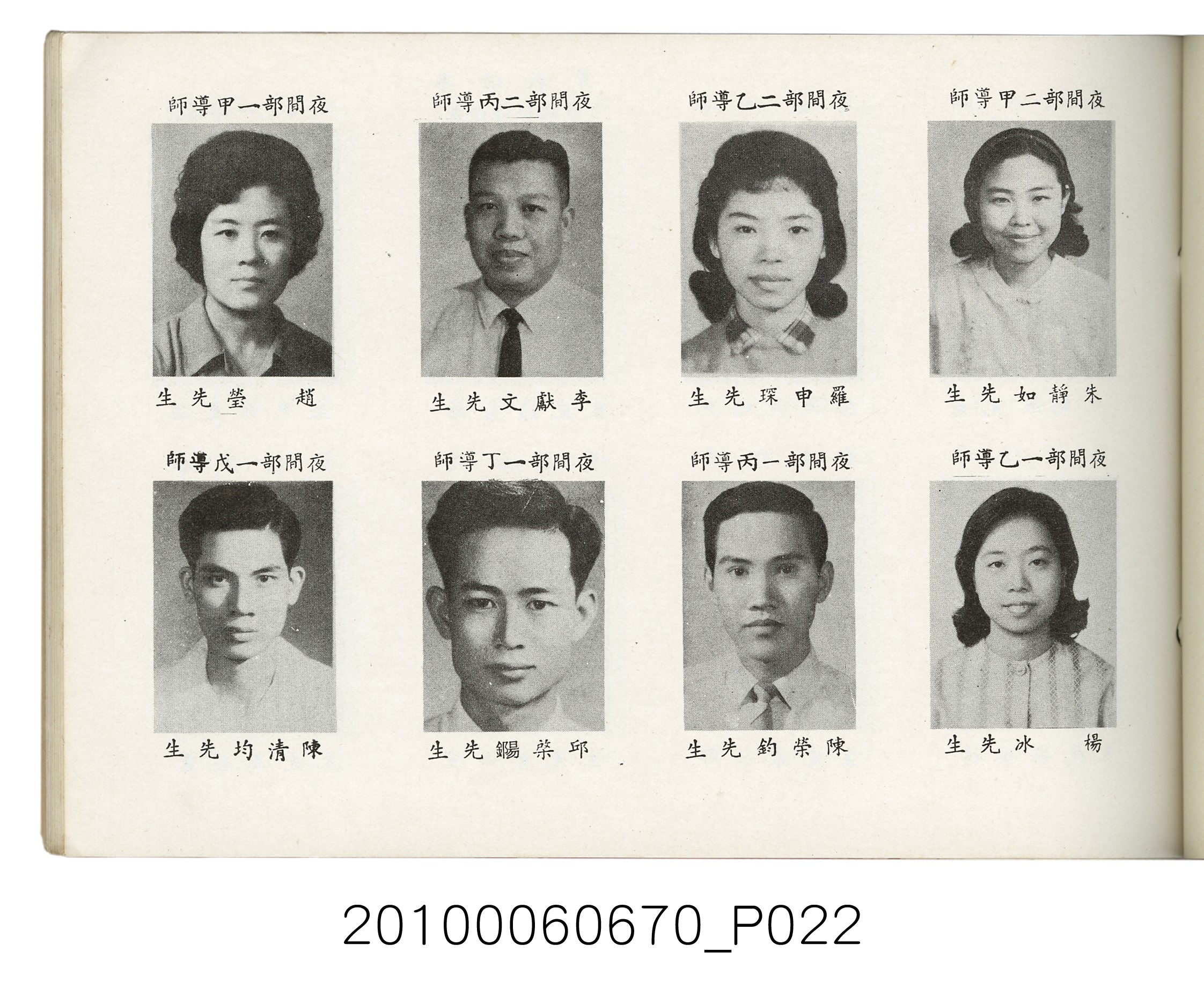 臺灣省臺北縣立士林初級中學第18屆同學錄1966 (共88張)