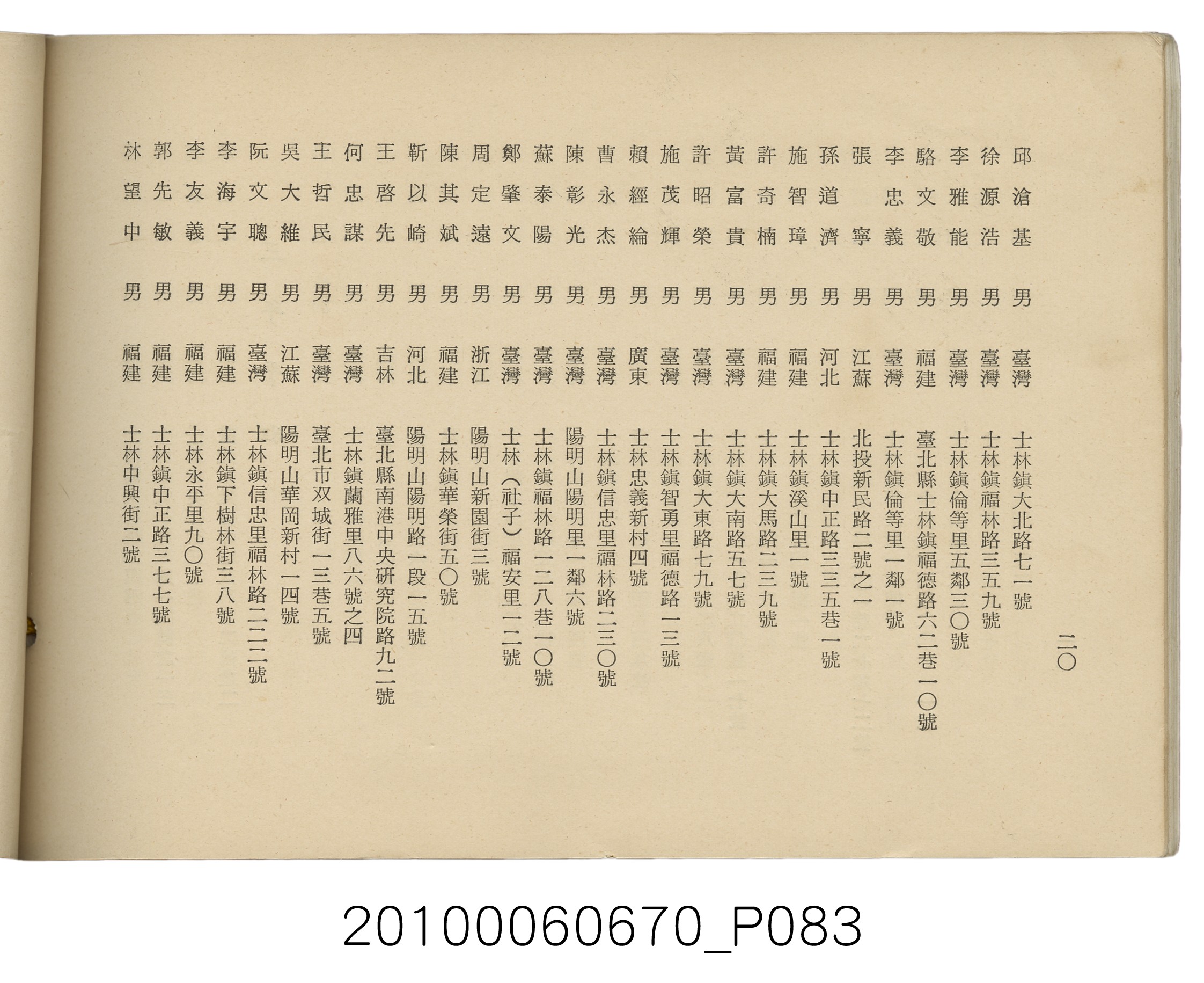 臺灣省臺北縣立士林初級中學第18屆同學錄1966 (共88張)