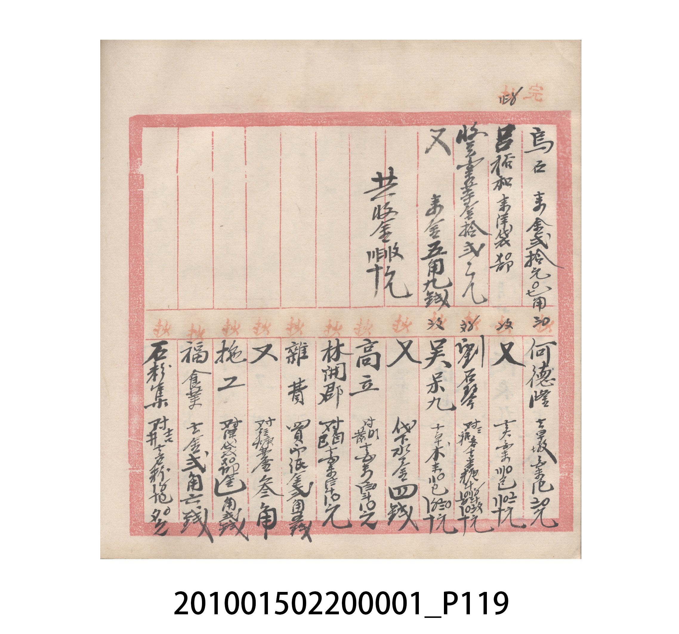 瑞興號大正五年歲次丙辰立首部日清 (共209張)