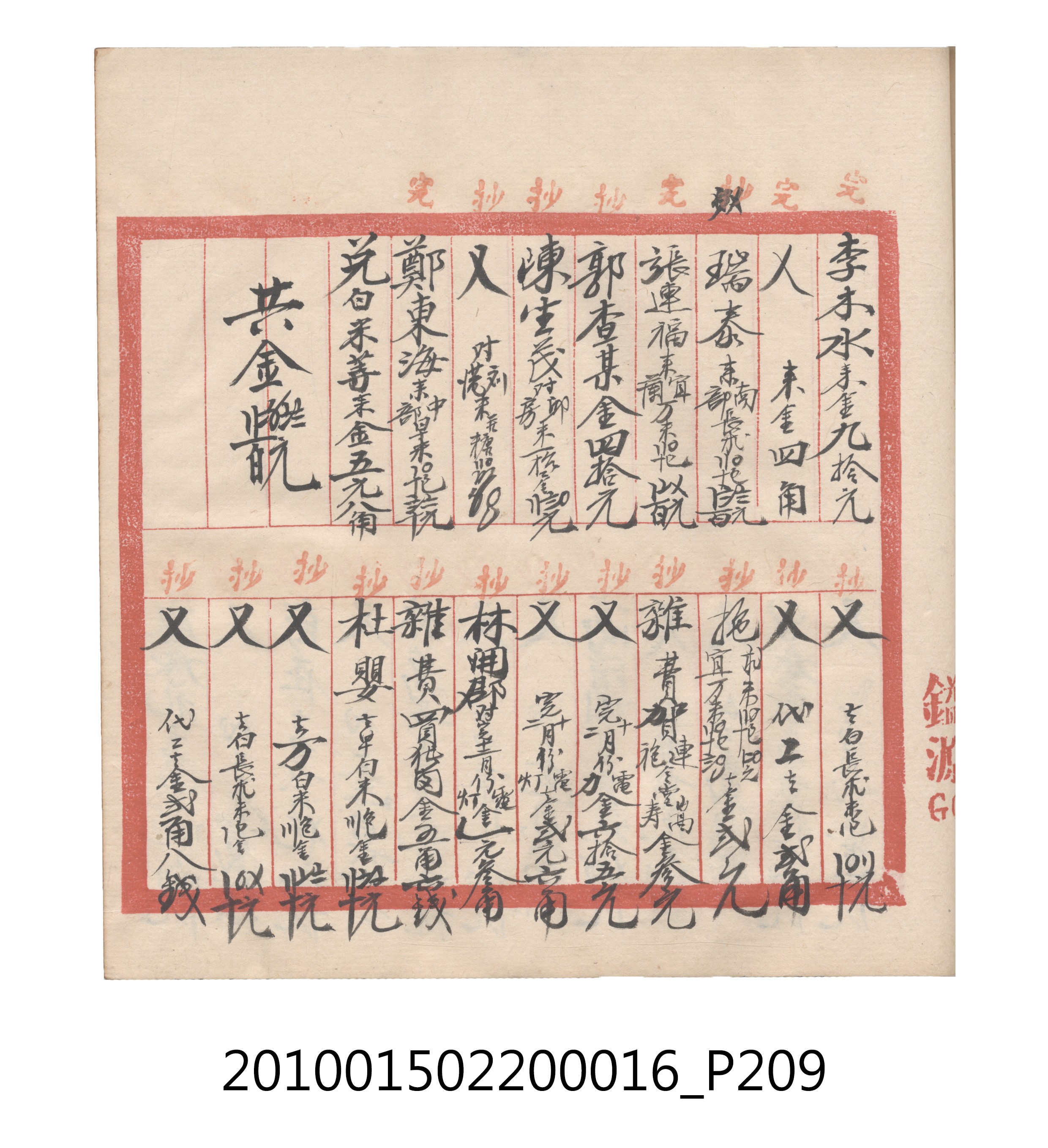大正11年瑞興號米店帳冊2 (共315張)