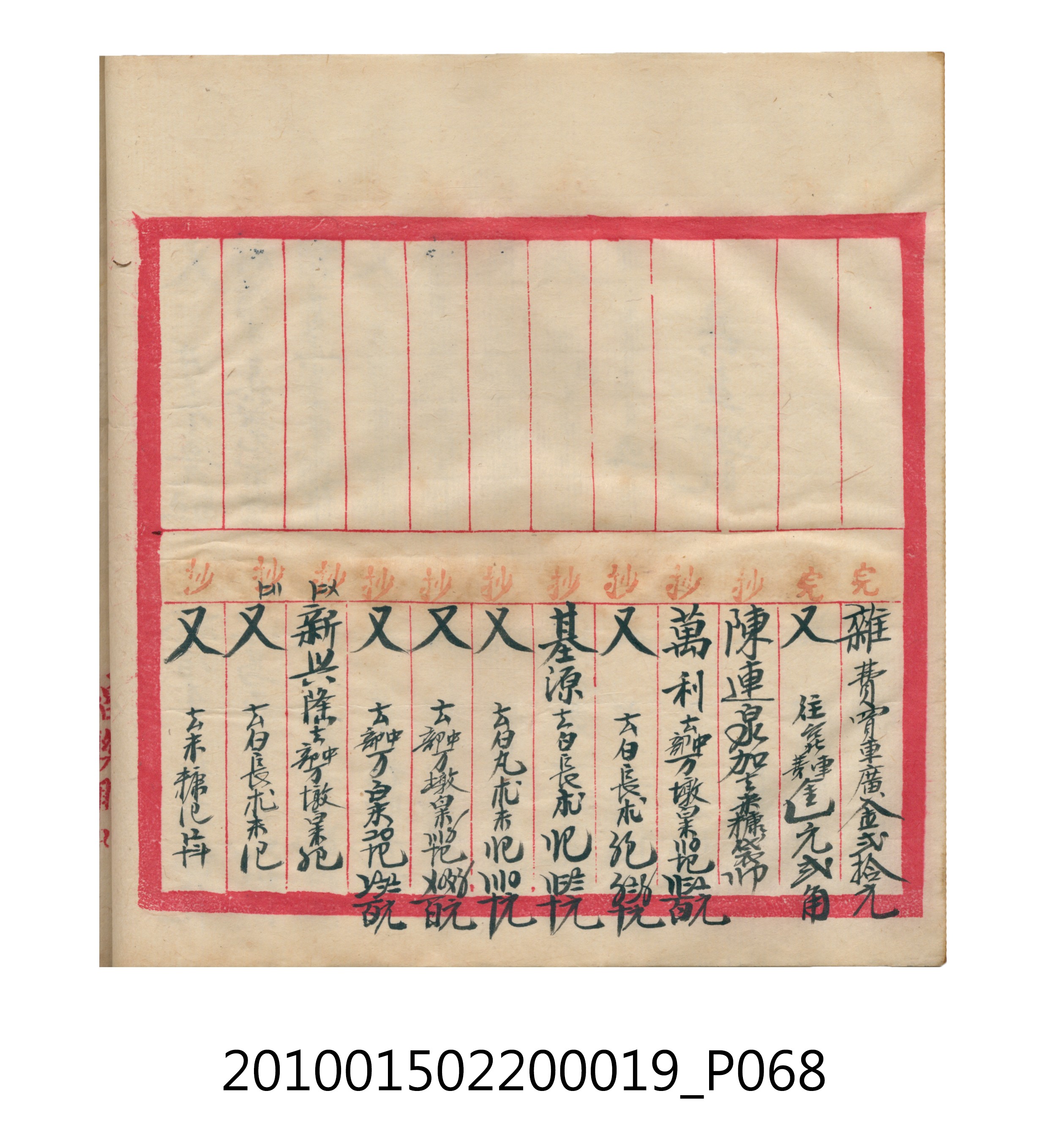 大正12年瑞興號米店帳冊1 (共306張)