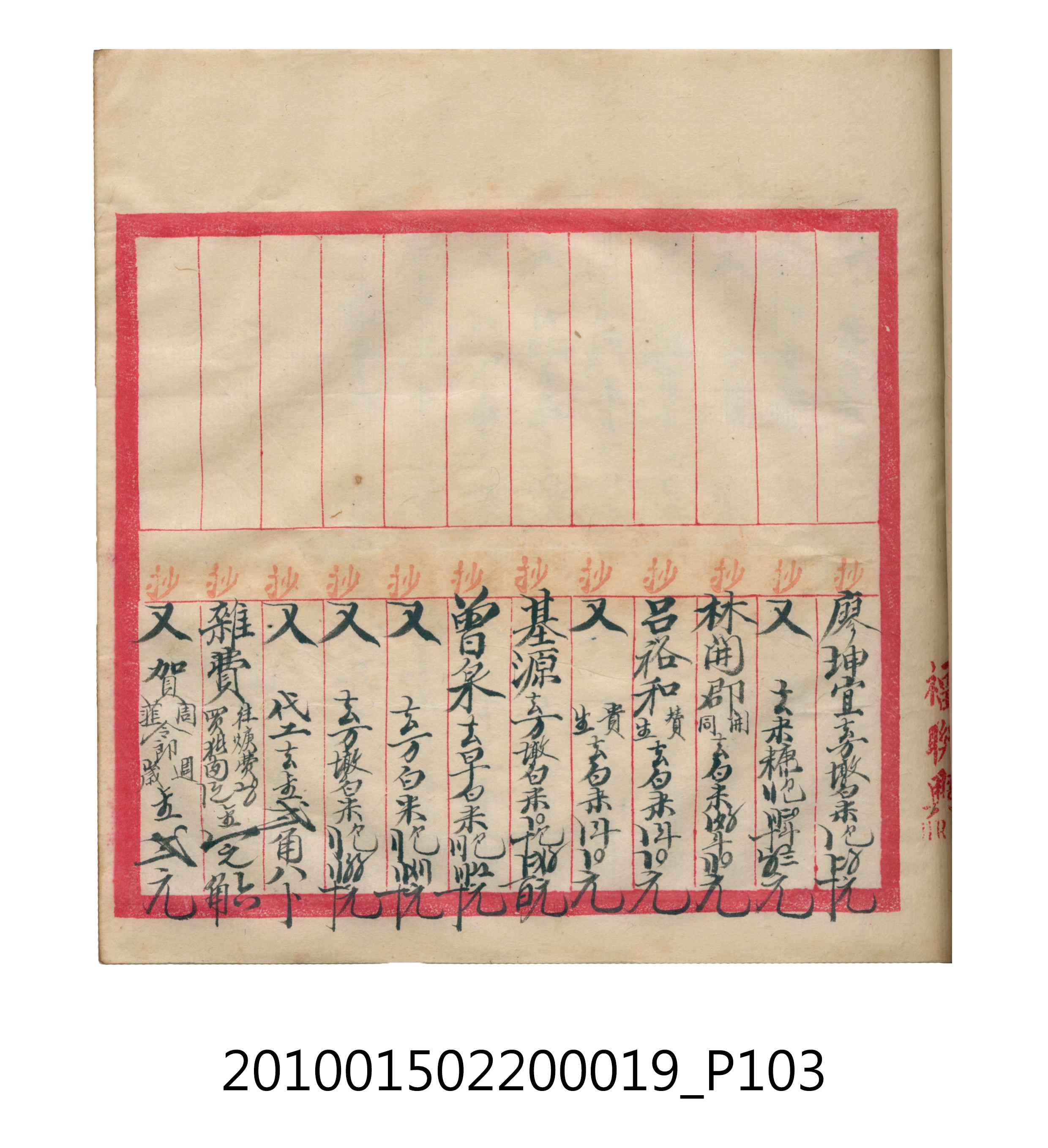 大正12年瑞興號米店帳冊1 (共306張)