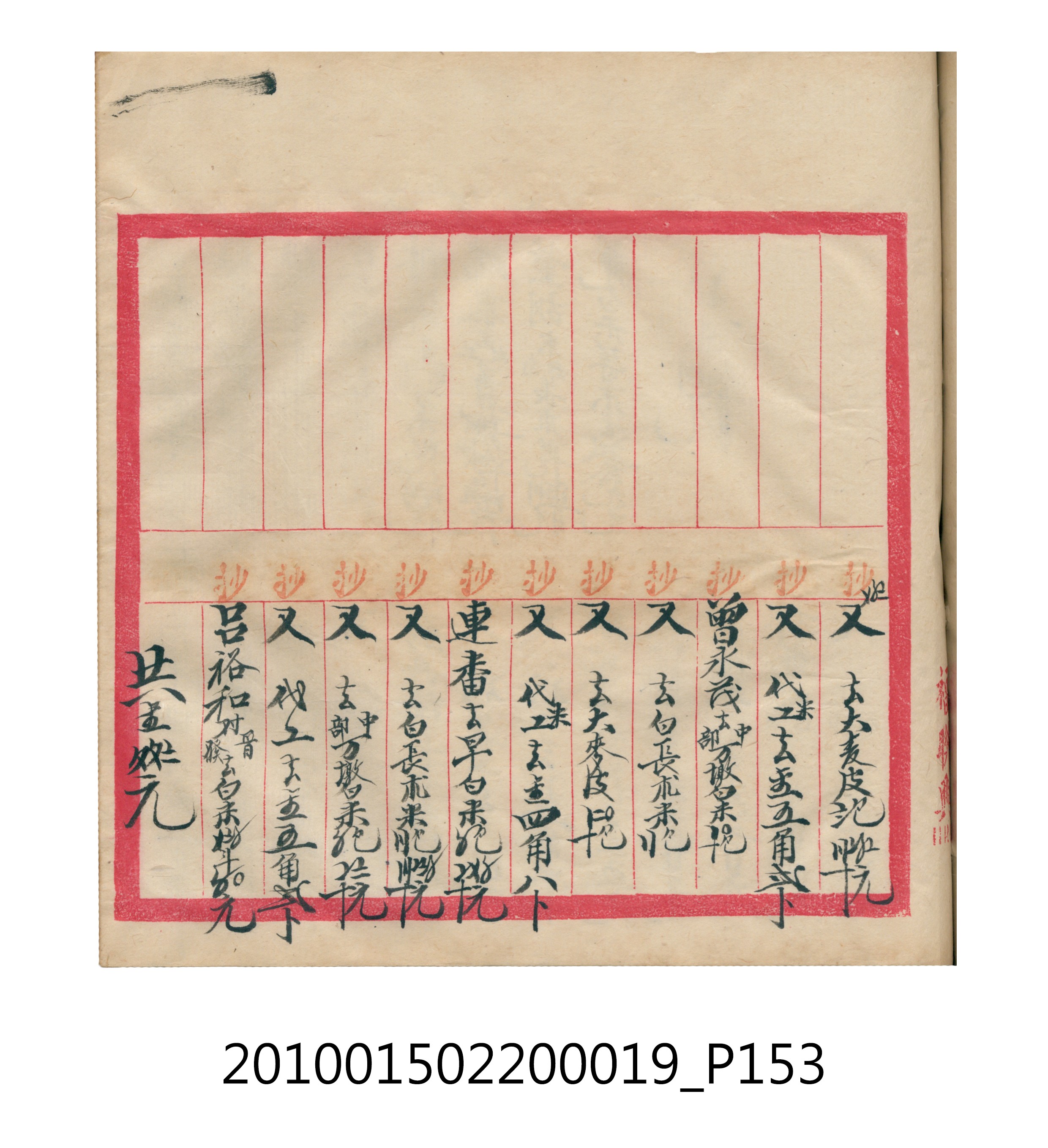 大正12年瑞興號米店帳冊1 (共306張)