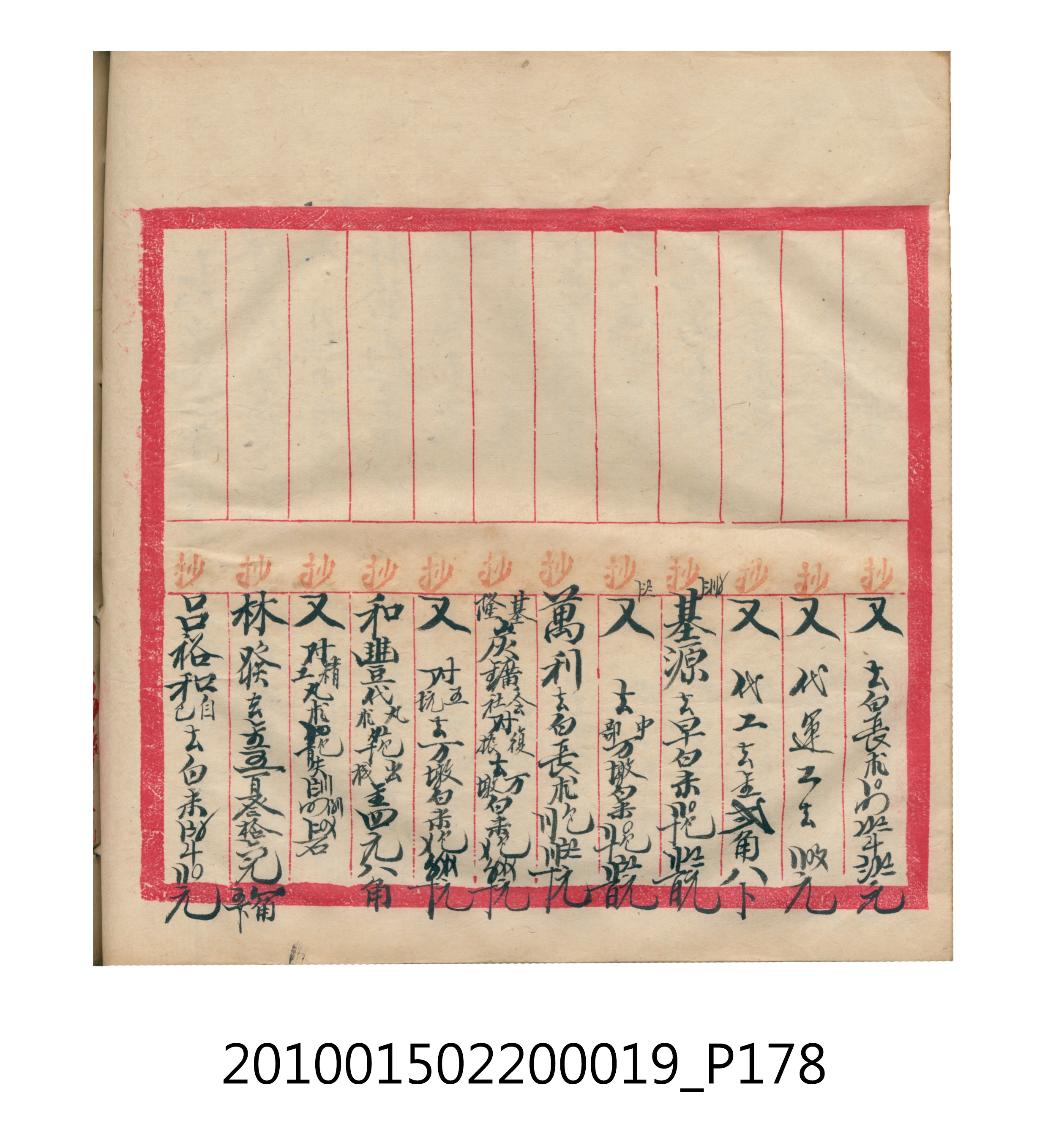 大正12年瑞興號米店帳冊1 (共306張)