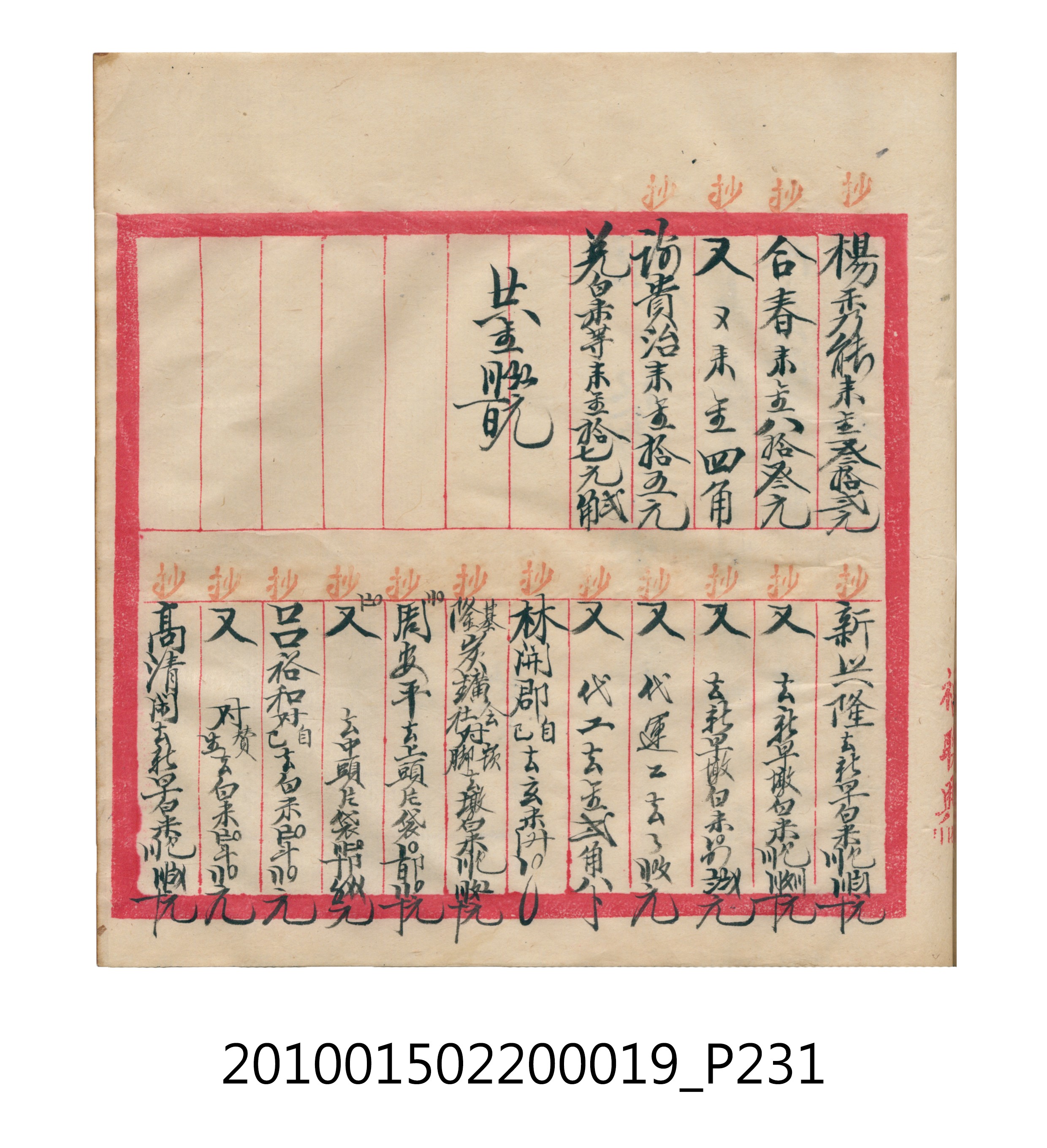 大正12年瑞興號米店帳冊1 (共306張)