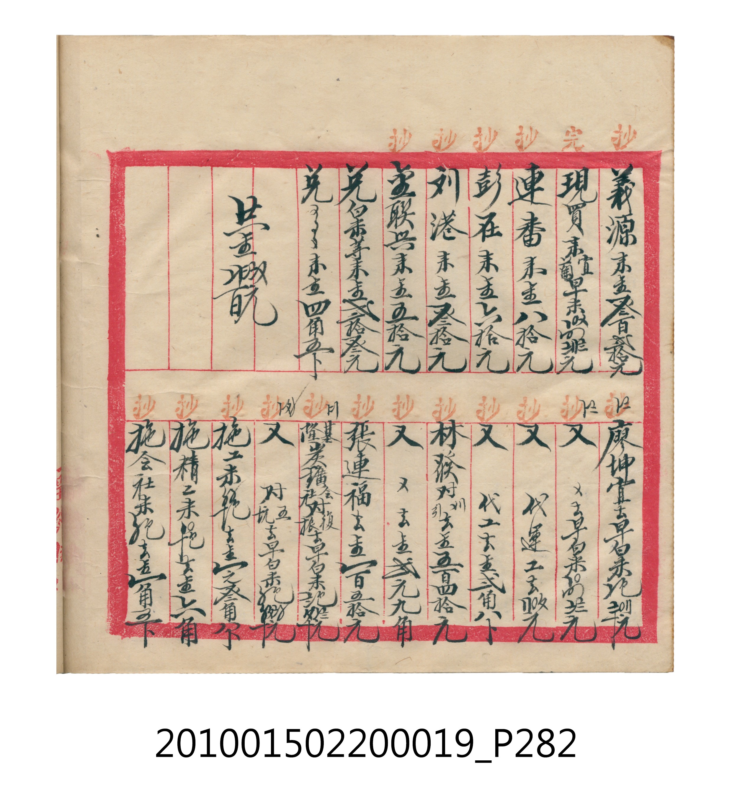 大正12年瑞興號米店帳冊1 (共306張)