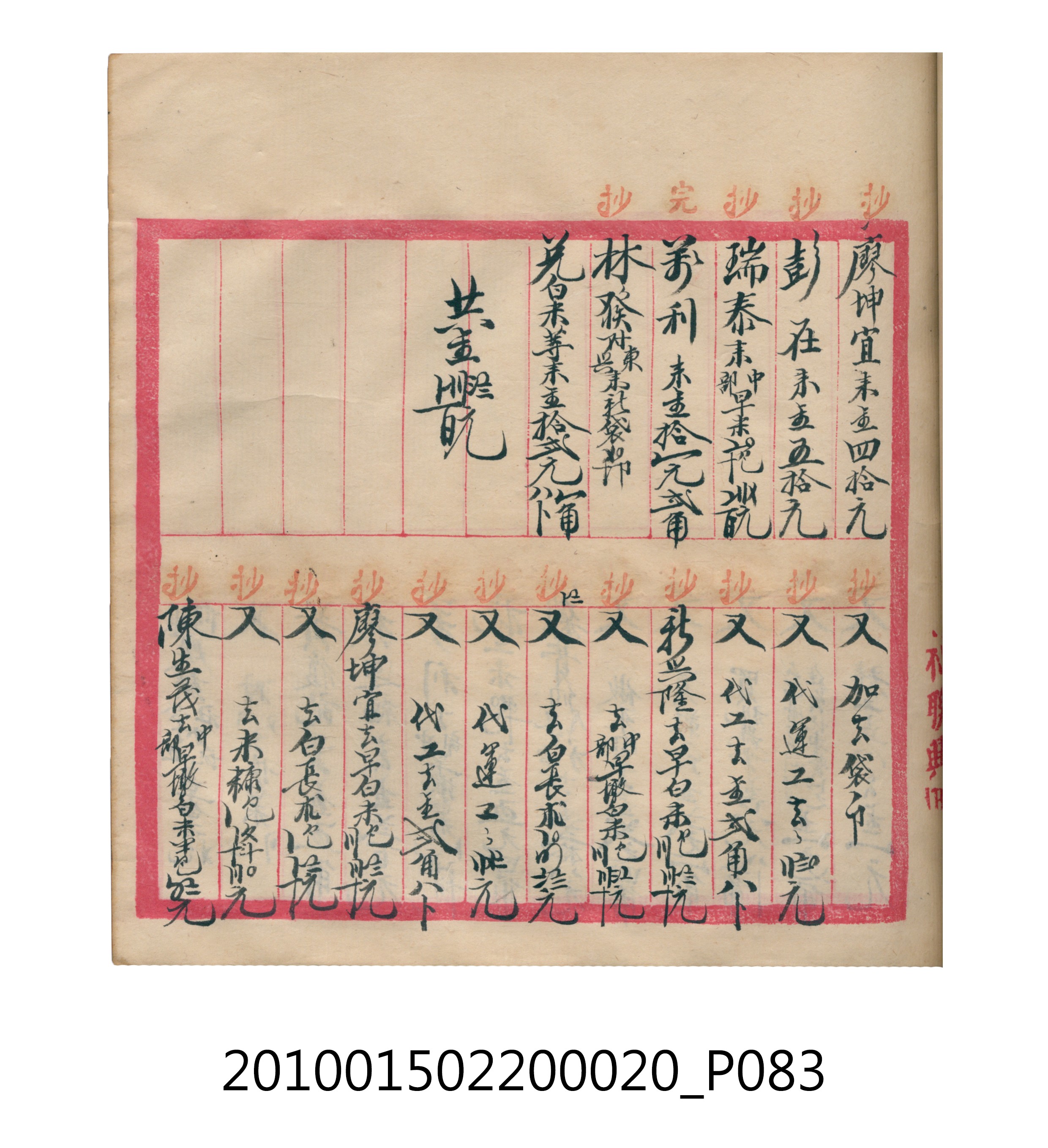 大正12年瑞興號米店帳冊2 (共306張)