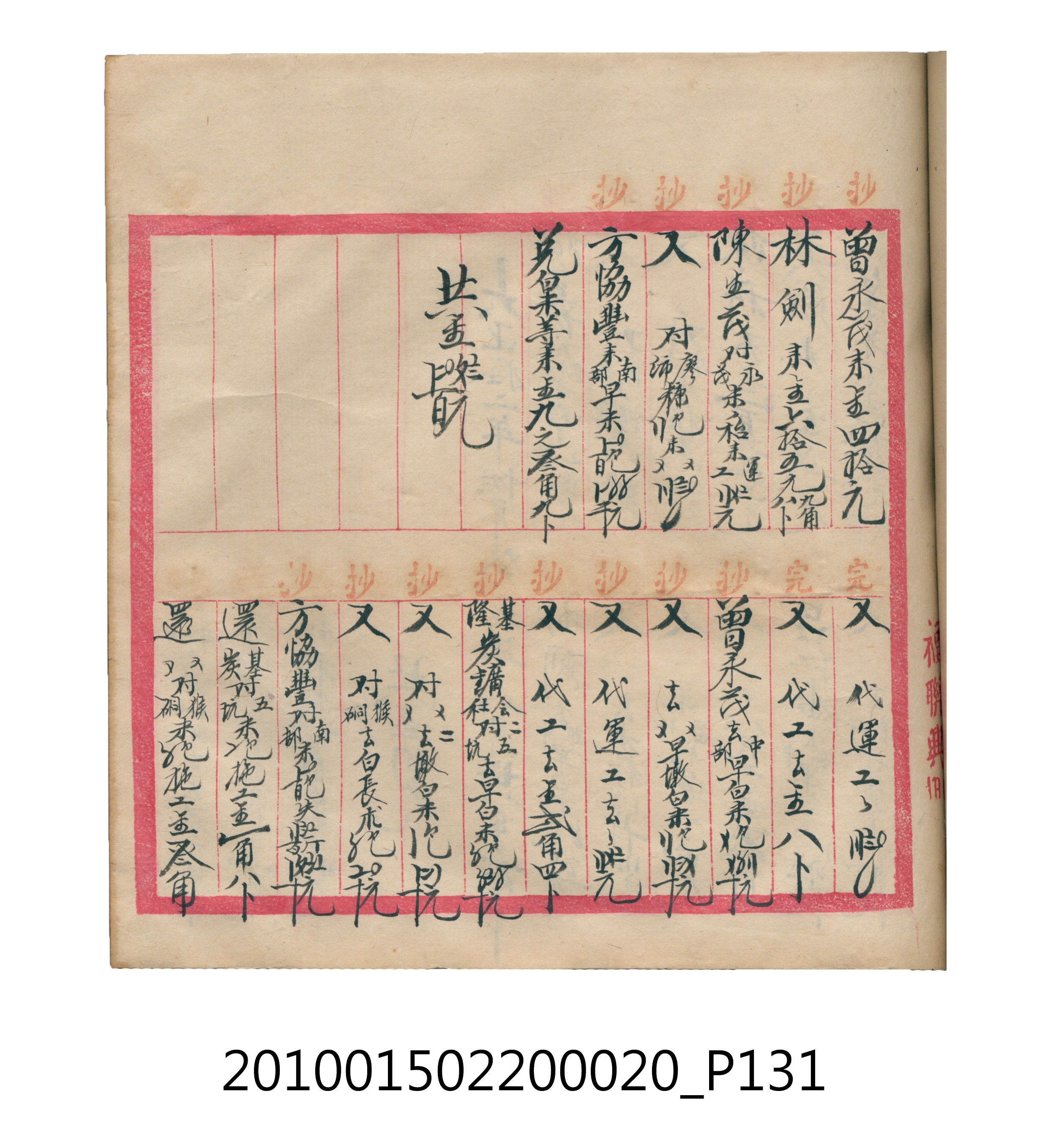 大正12年瑞興號米店帳冊2 (共306張)