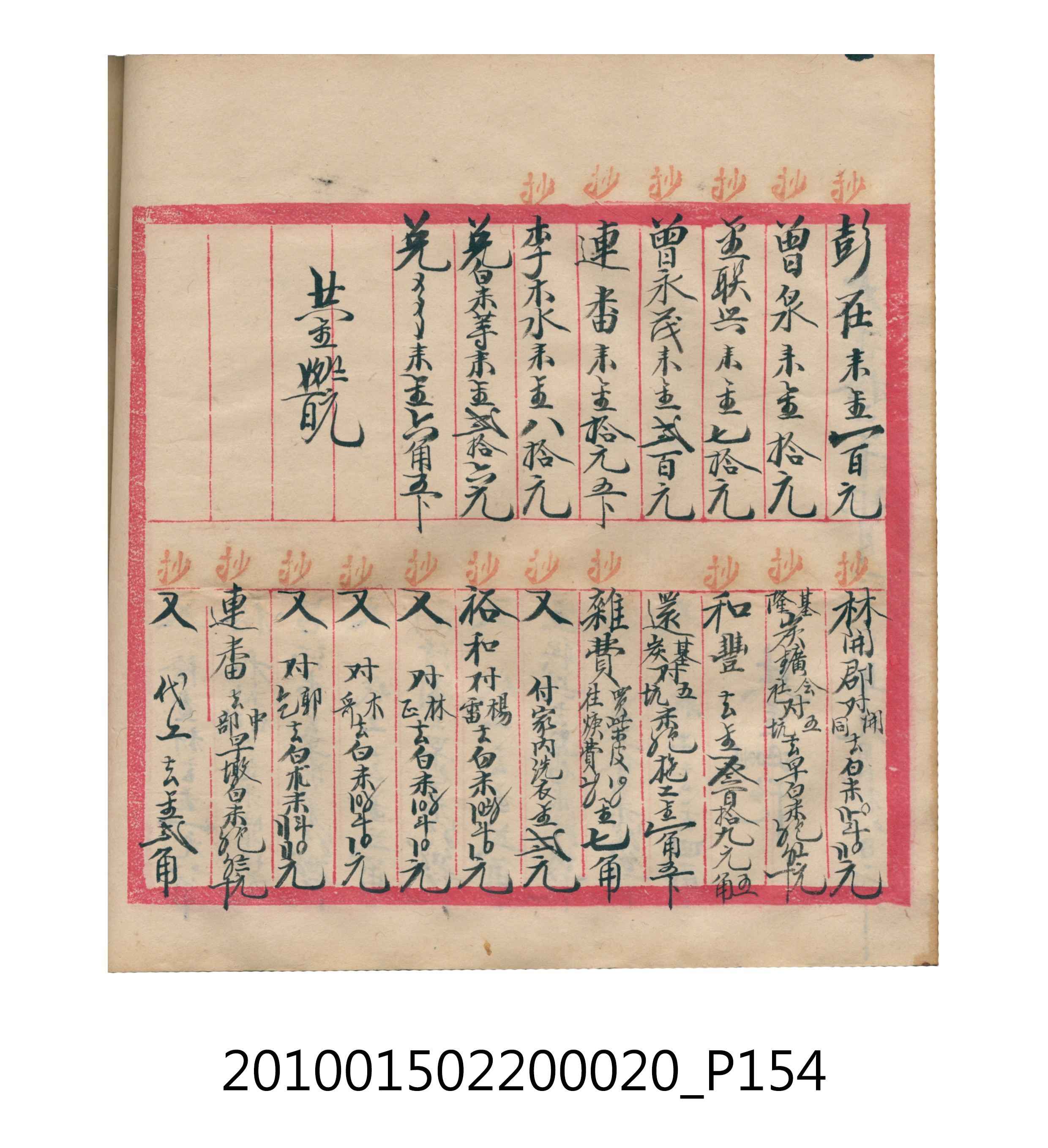 大正12年瑞興號米店帳冊2 (共306張)
