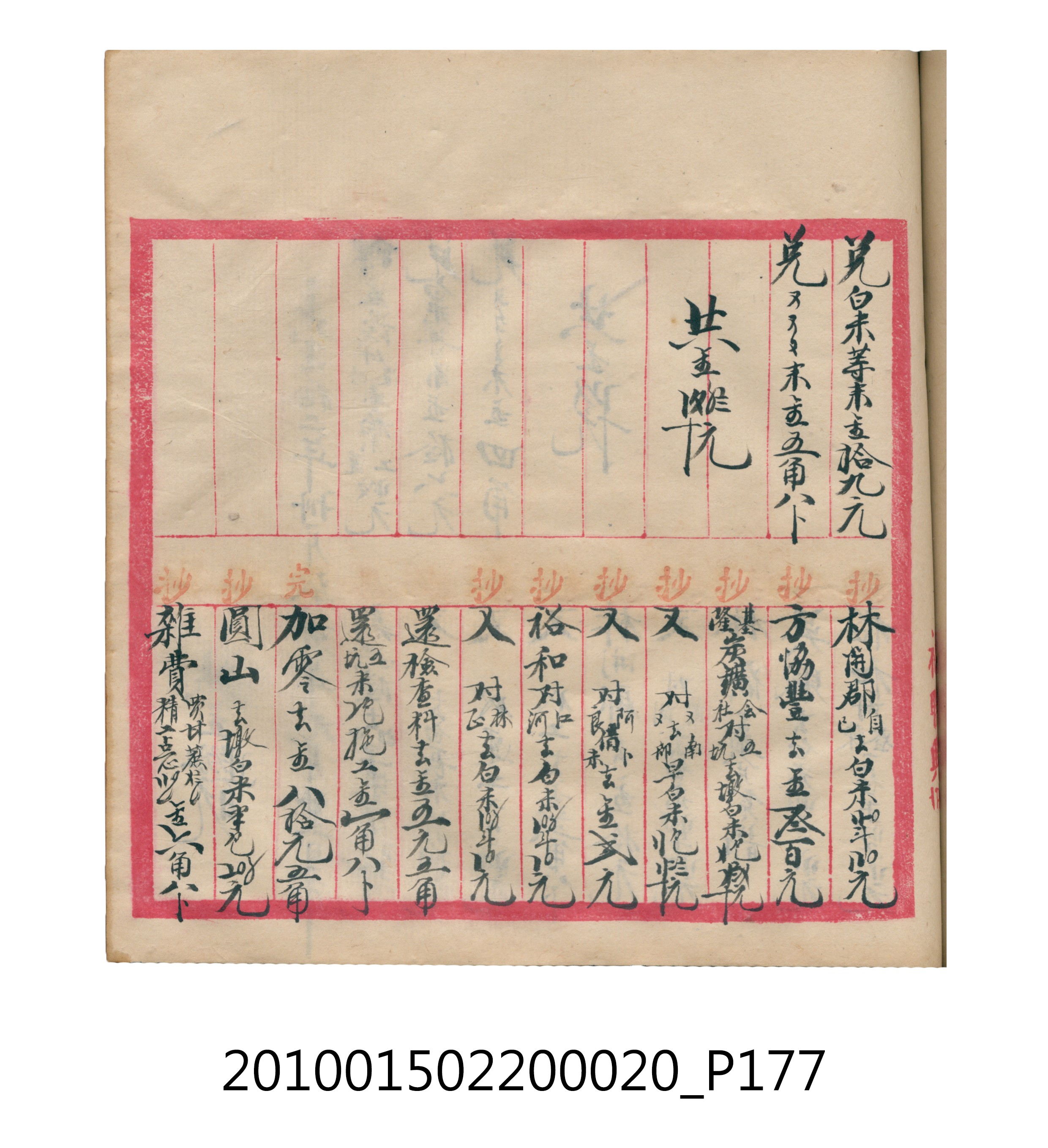 大正12年瑞興號米店帳冊2 (共306張)