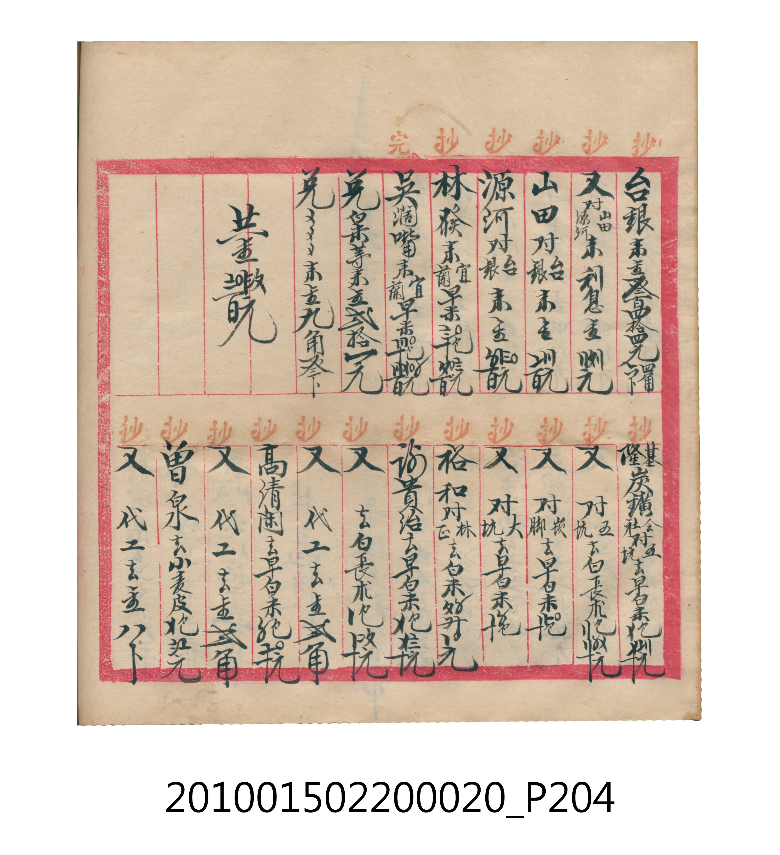 大正12年瑞興號米店帳冊2 (共306張)
