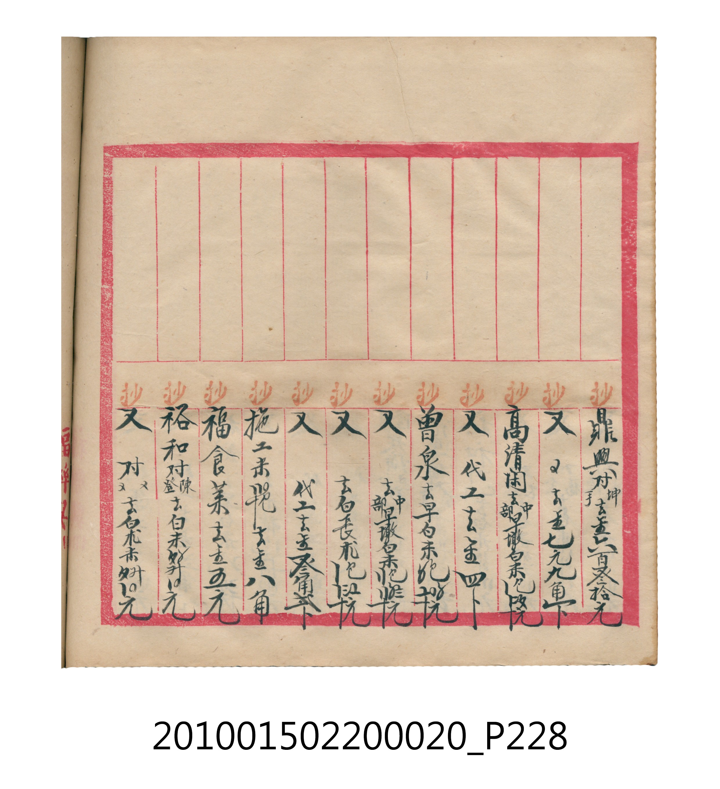 大正12年瑞興號米店帳冊2 (共306張)