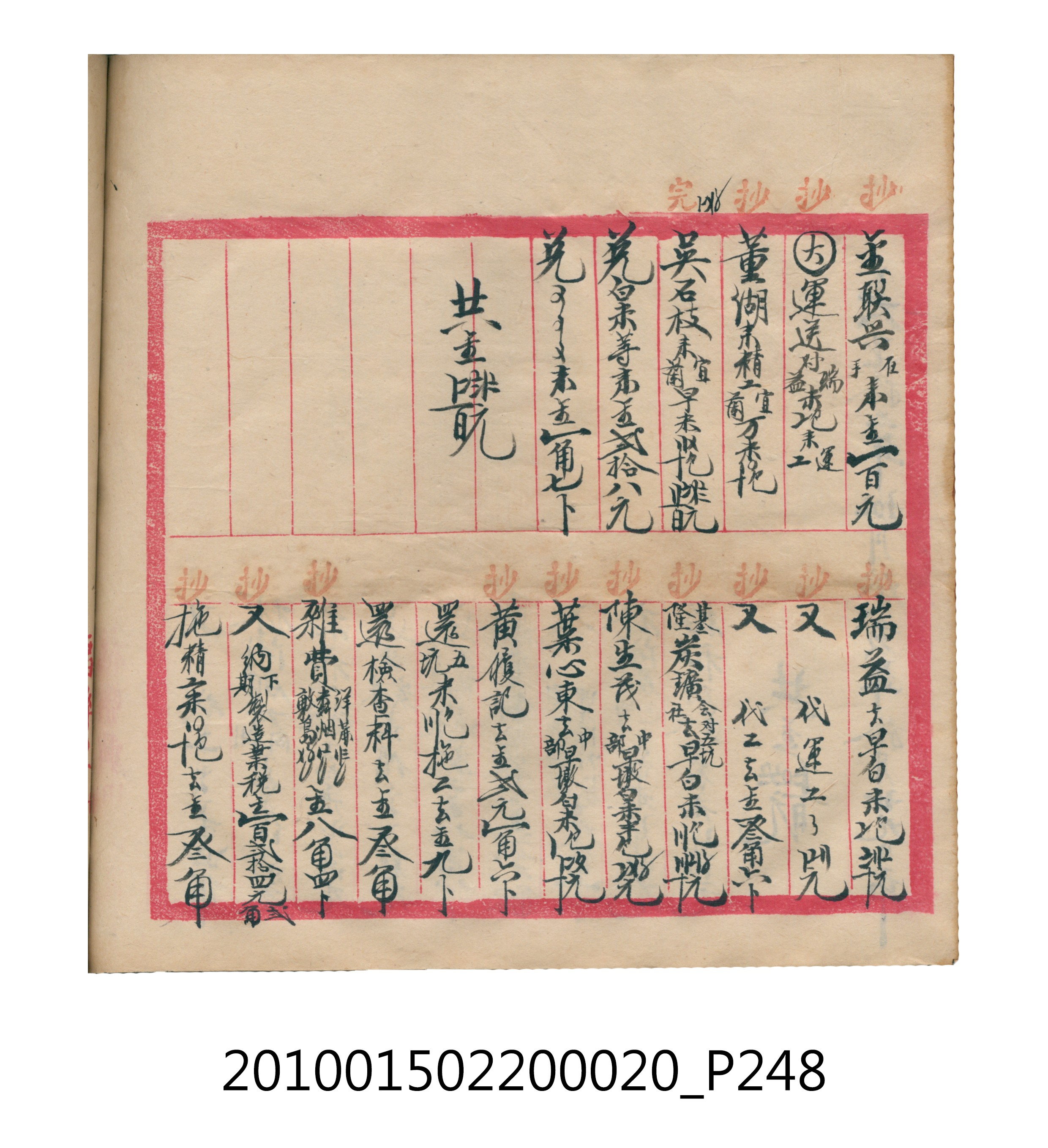 大正12年瑞興號米店帳冊2 (共306張)