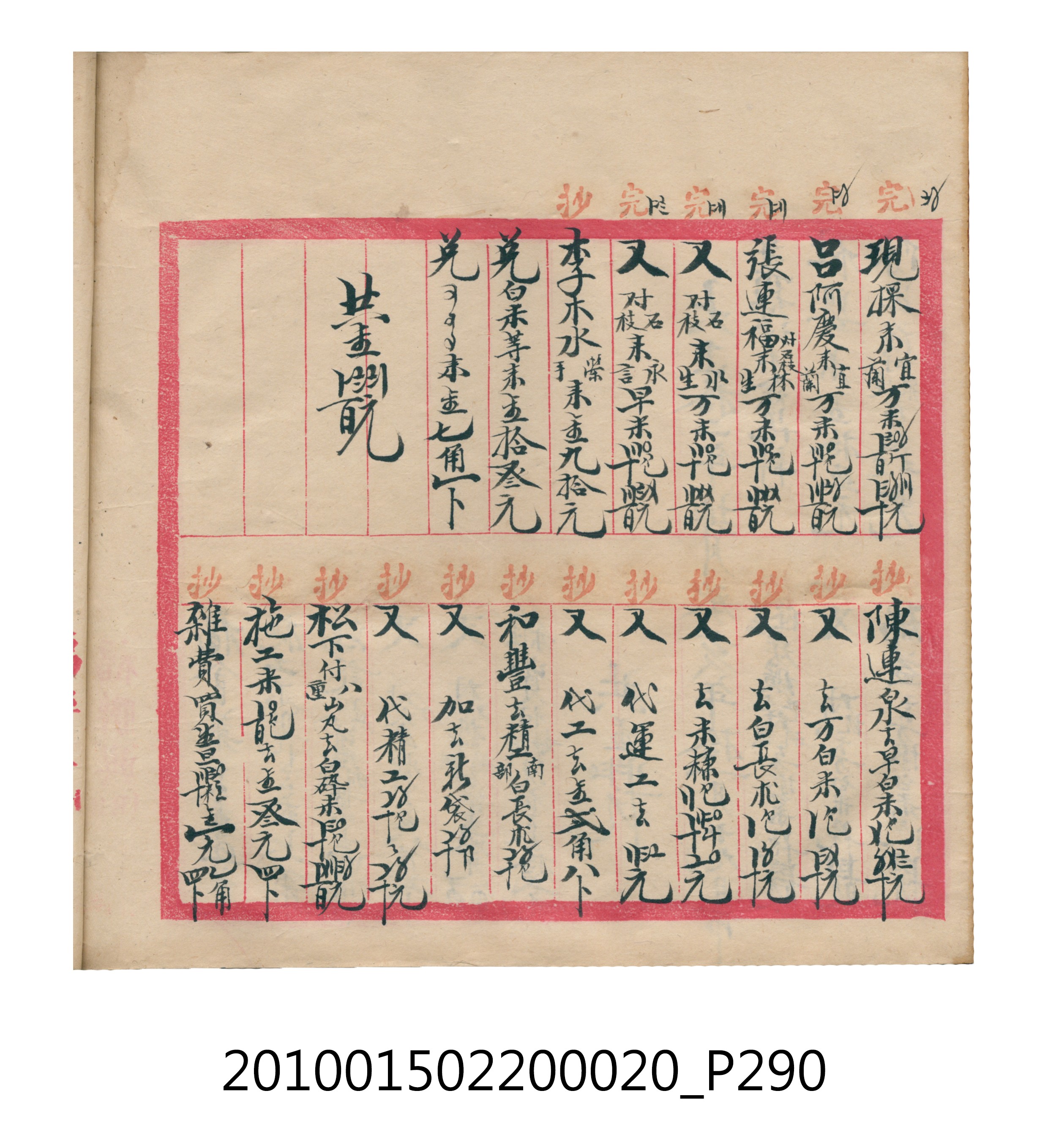 大正12年瑞興號米店帳冊2 (共306張)