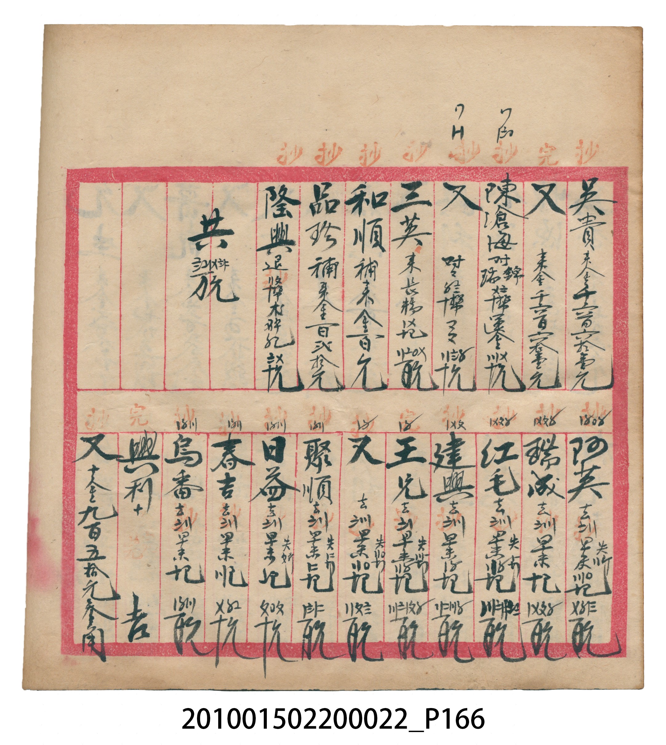 大正13年錦瑞號米店帳冊1 (共232張)