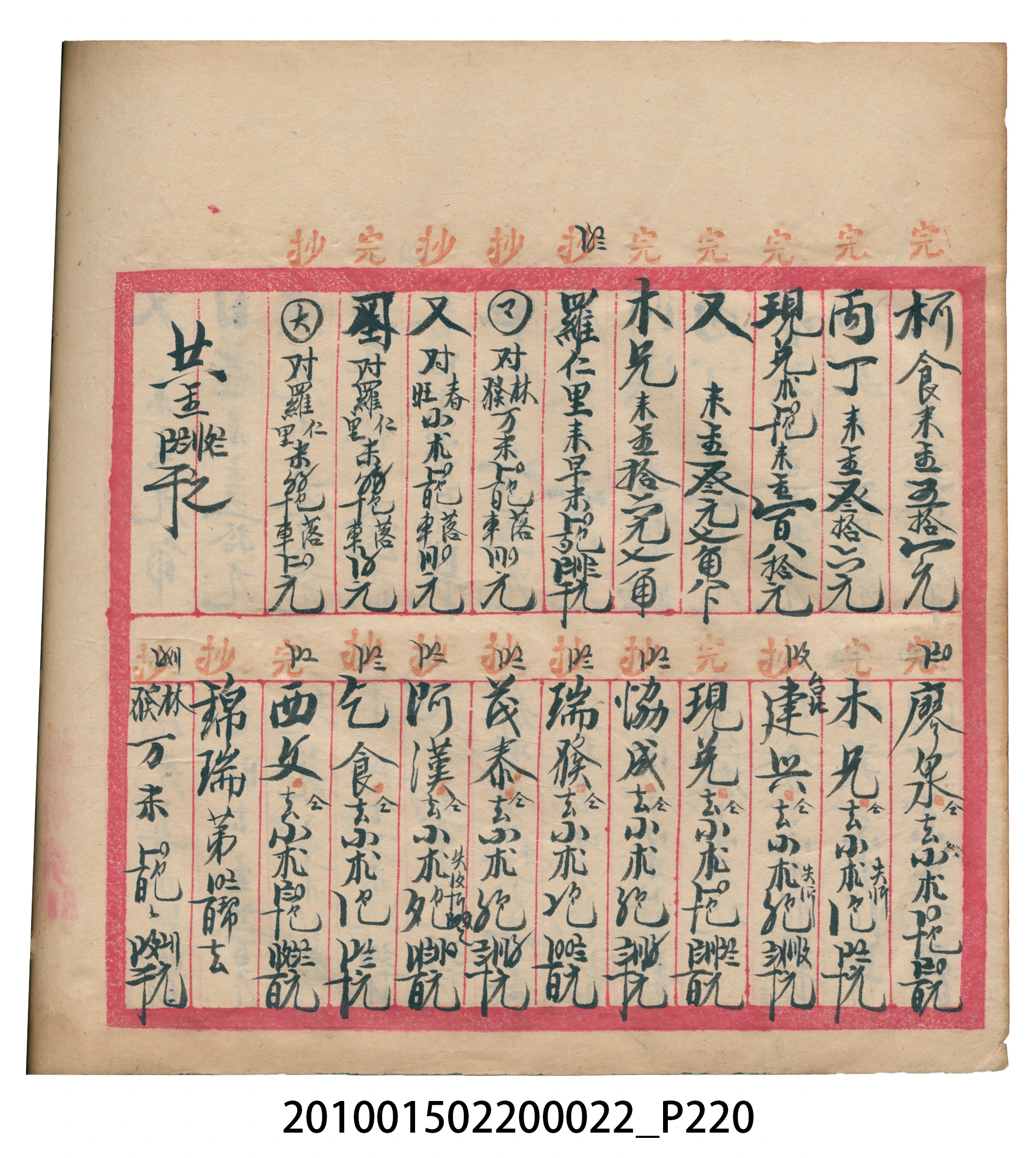 大正13年錦瑞號米店帳冊1 (共232張)
