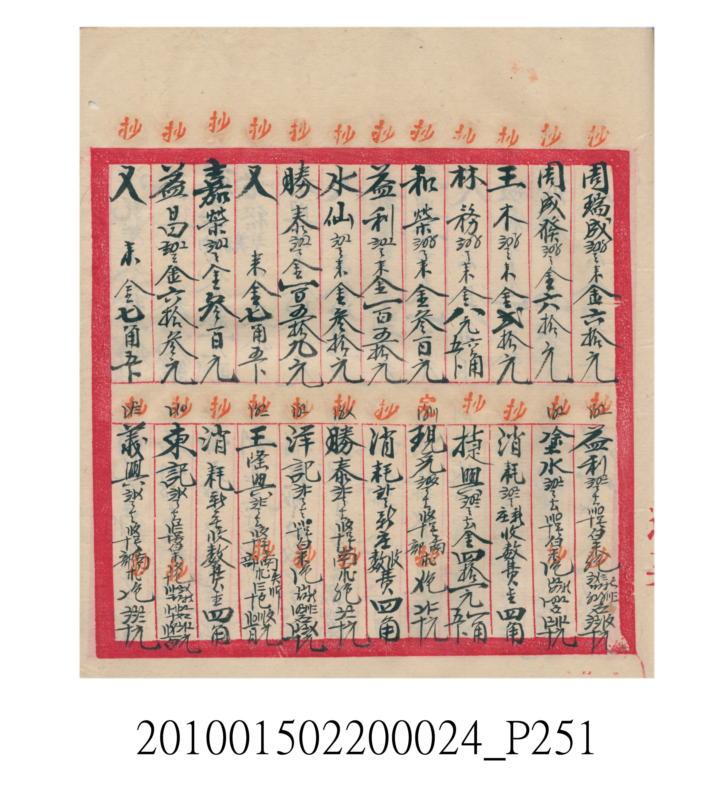 大正15年瑞興號米店帳冊1 (共278張)