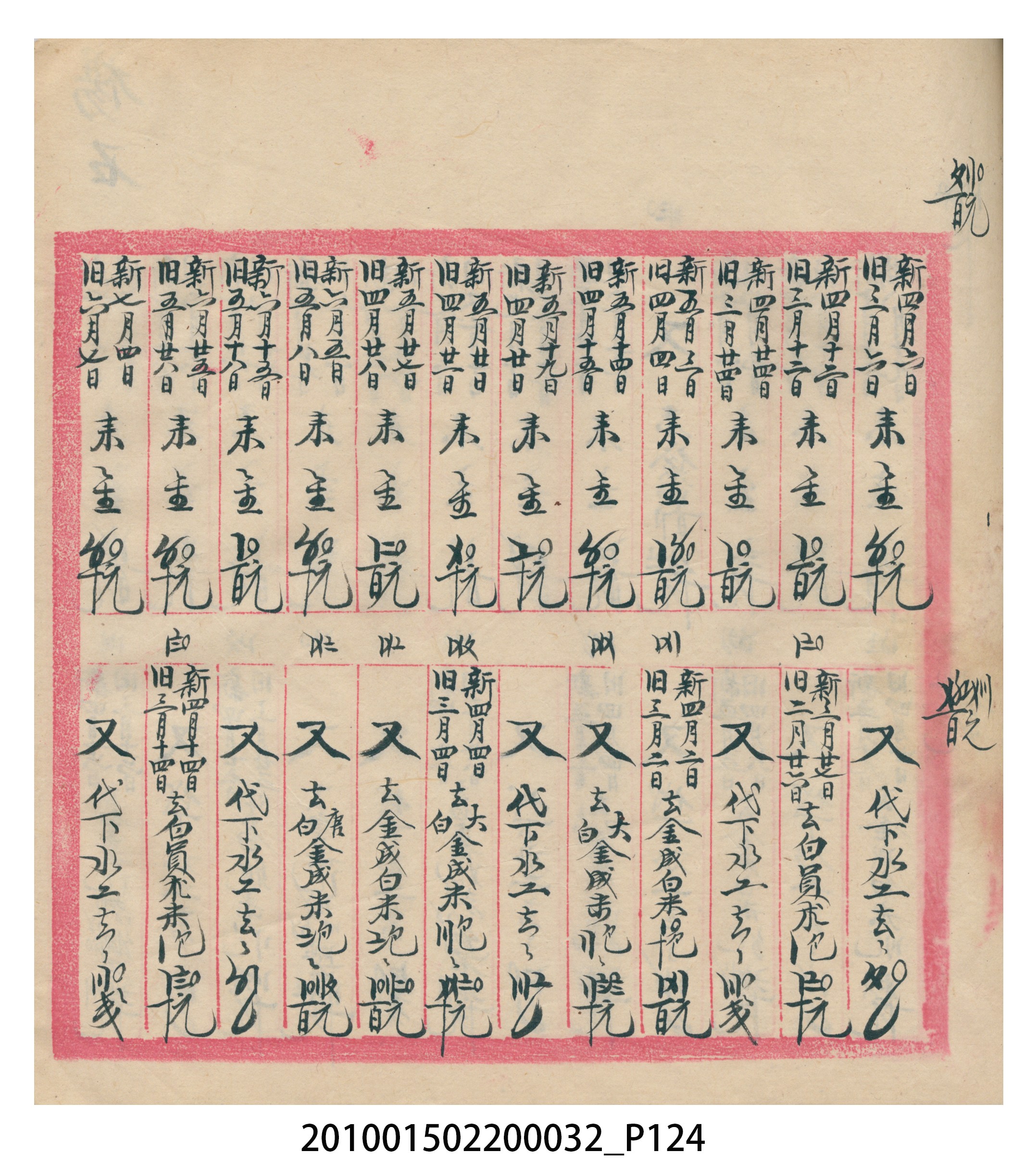 瑞興大正八年己未吉立焿藔九份本街各埠交關總簿 (共215張)