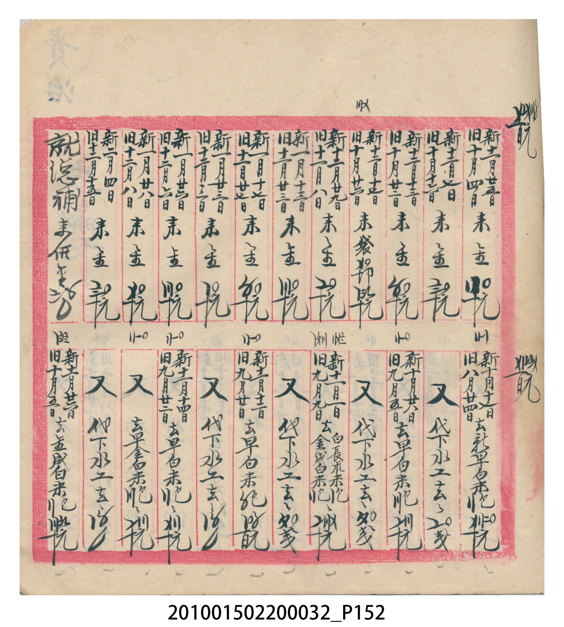 瑞興大正八年己未吉立焿藔九份本街各埠交關總簿 (共215張)