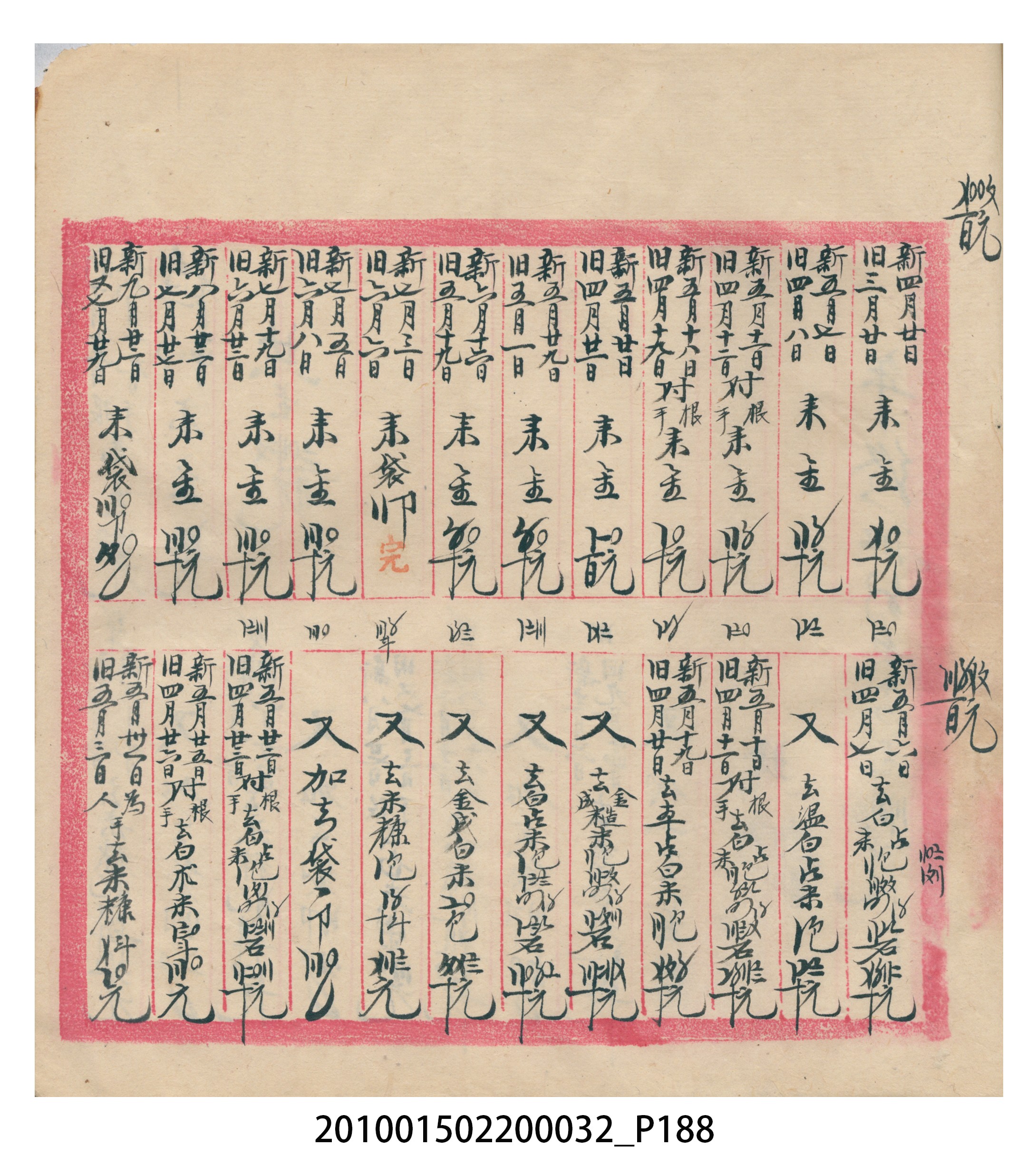 瑞興大正八年己未吉立焿藔九份本街各埠交關總簿 (共215張)