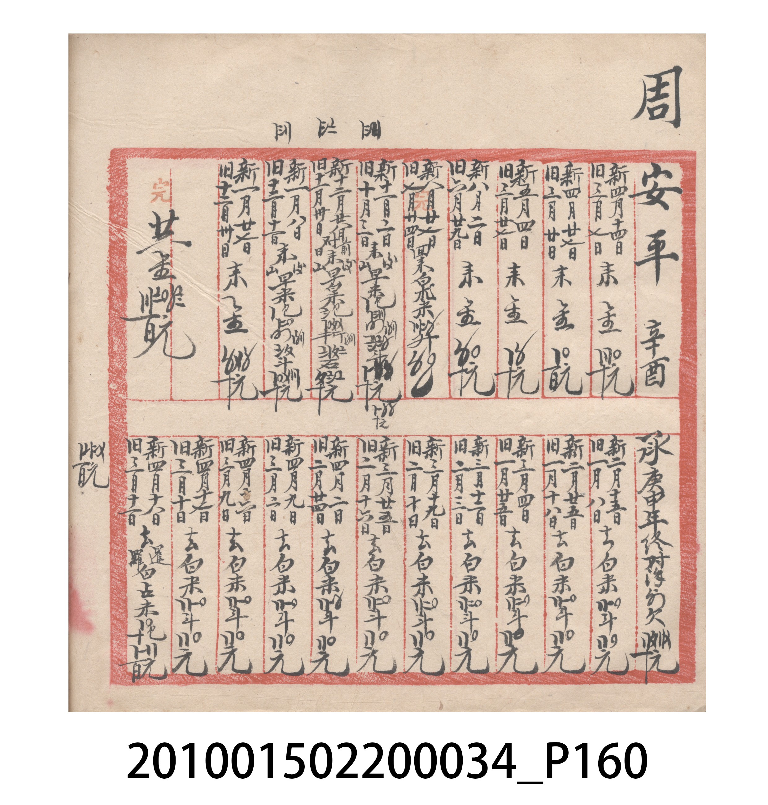 大正10年瑞興號米店帳冊5 (共181張)