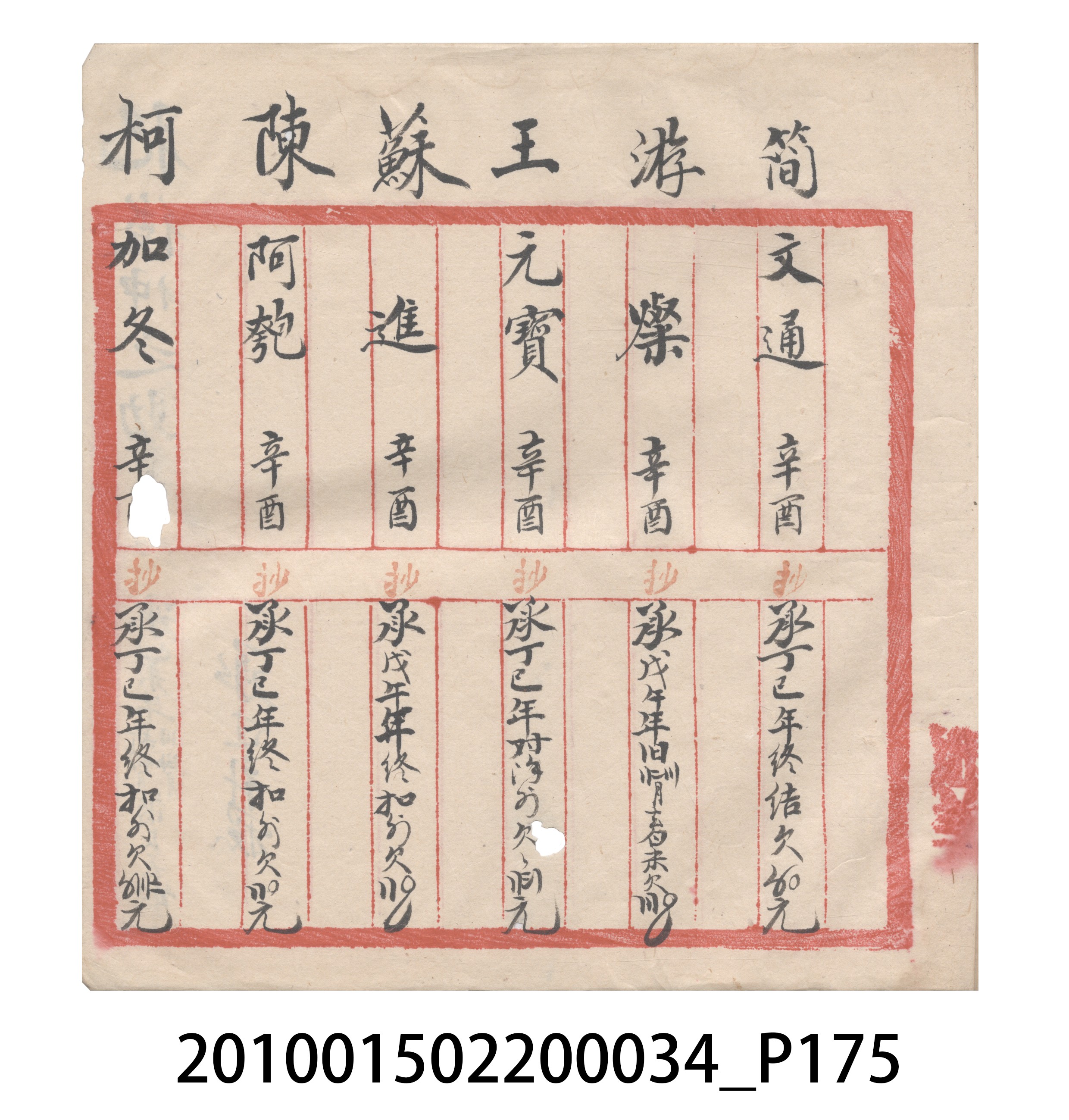 大正10年瑞興號米店帳冊5 (共181張)