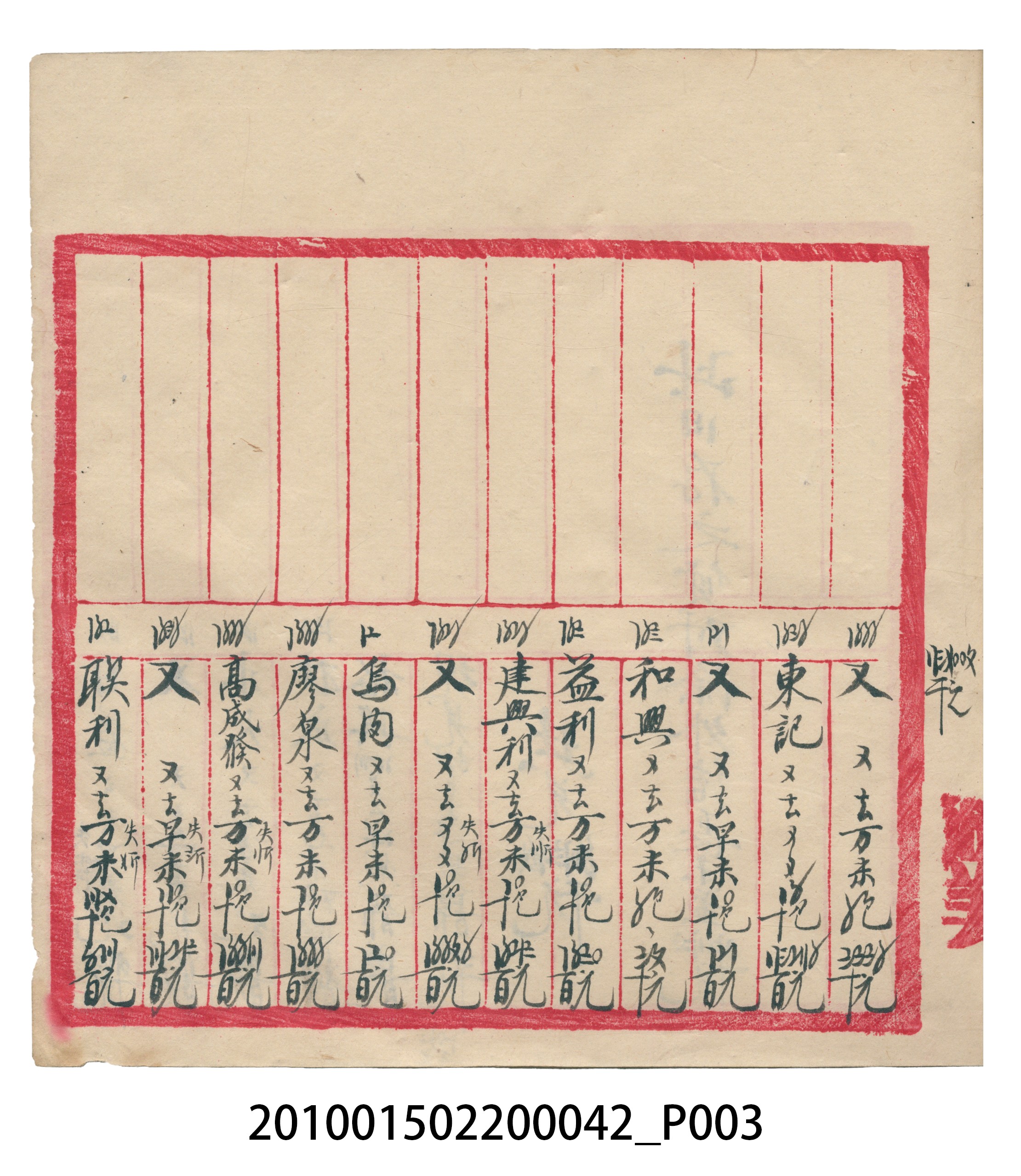 大正14年錦瑞號米店帳冊1 (共193張)