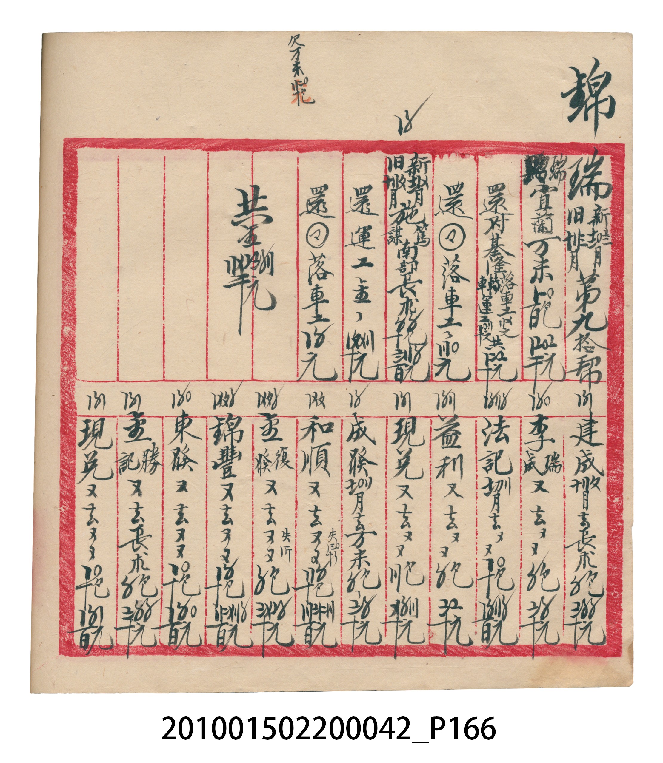 大正14年錦瑞號米店帳冊1 (共193張)