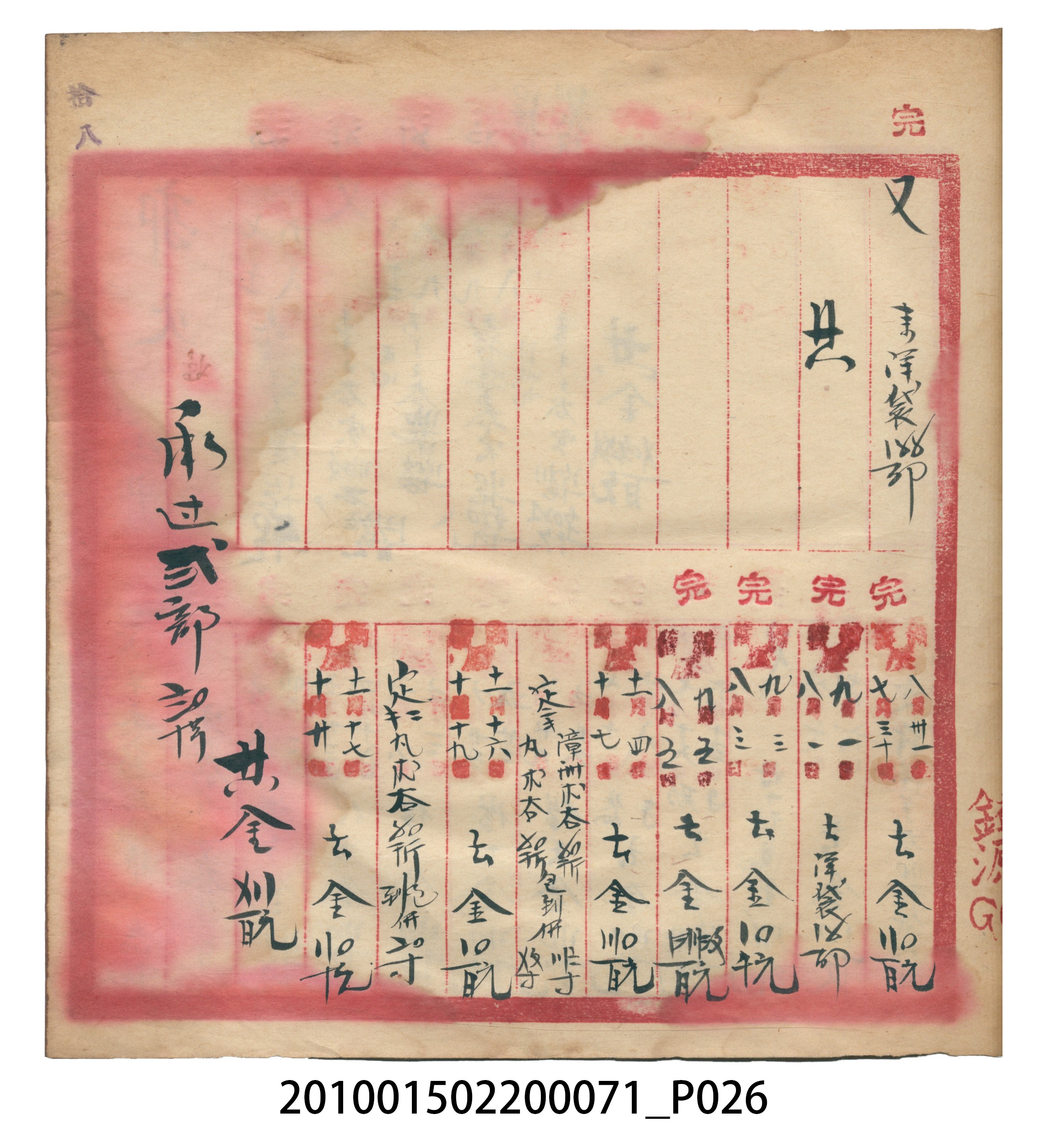 昭和7年錦記帳冊 (共205張)