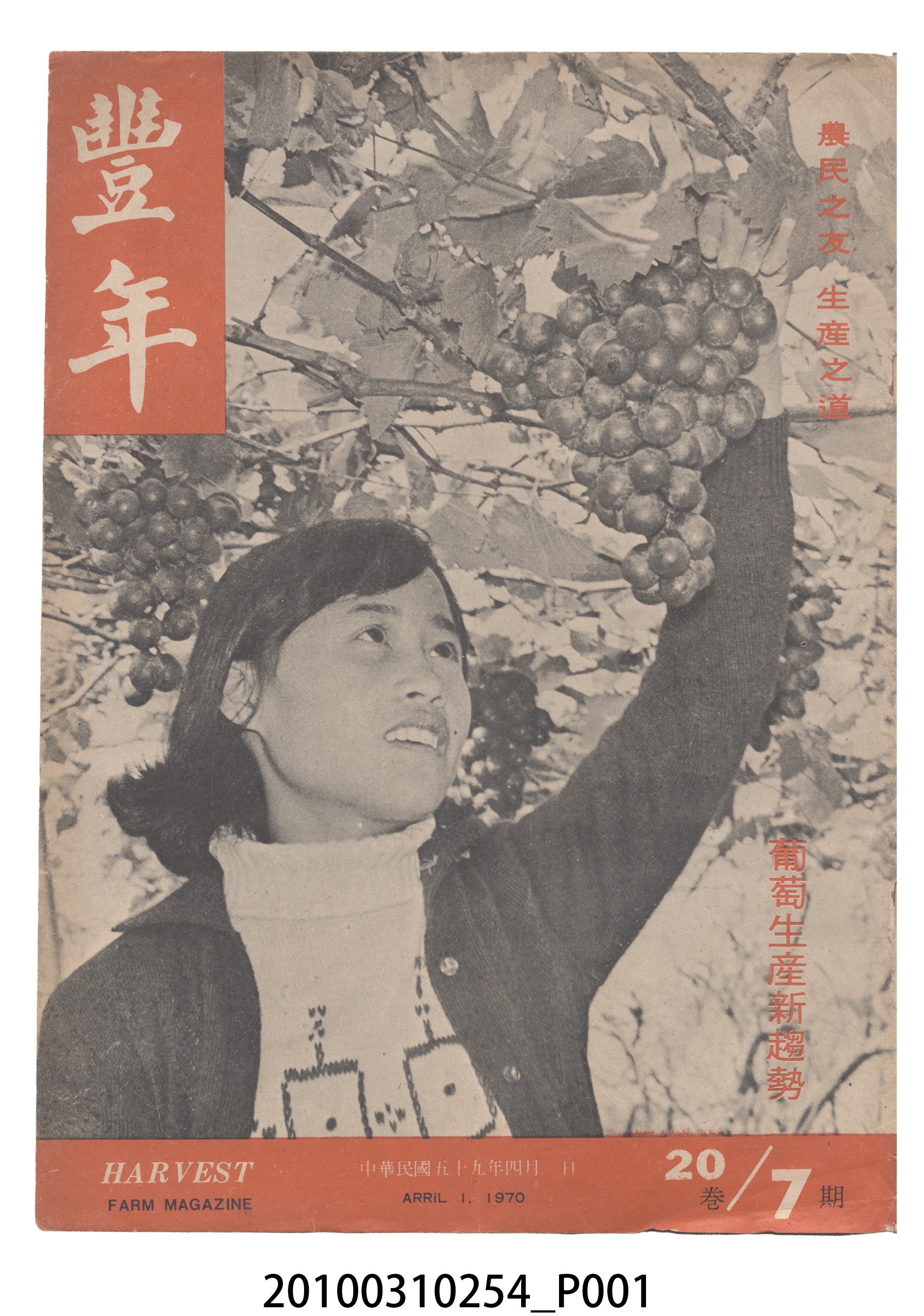 豐年社《豐年》第20卷第7期 (共76張)
