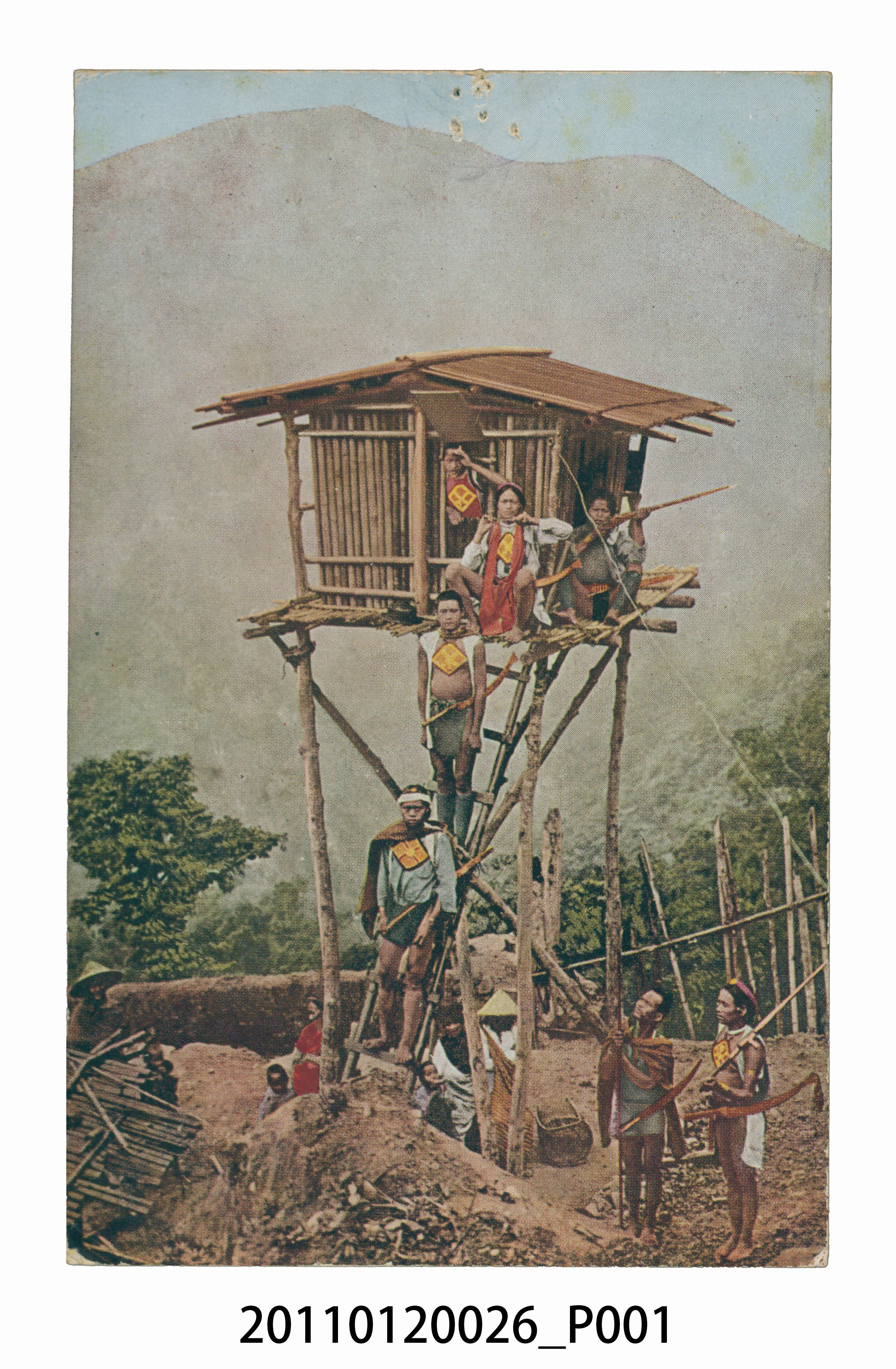 臺灣原住民泰雅族暸望臺 (共3張)