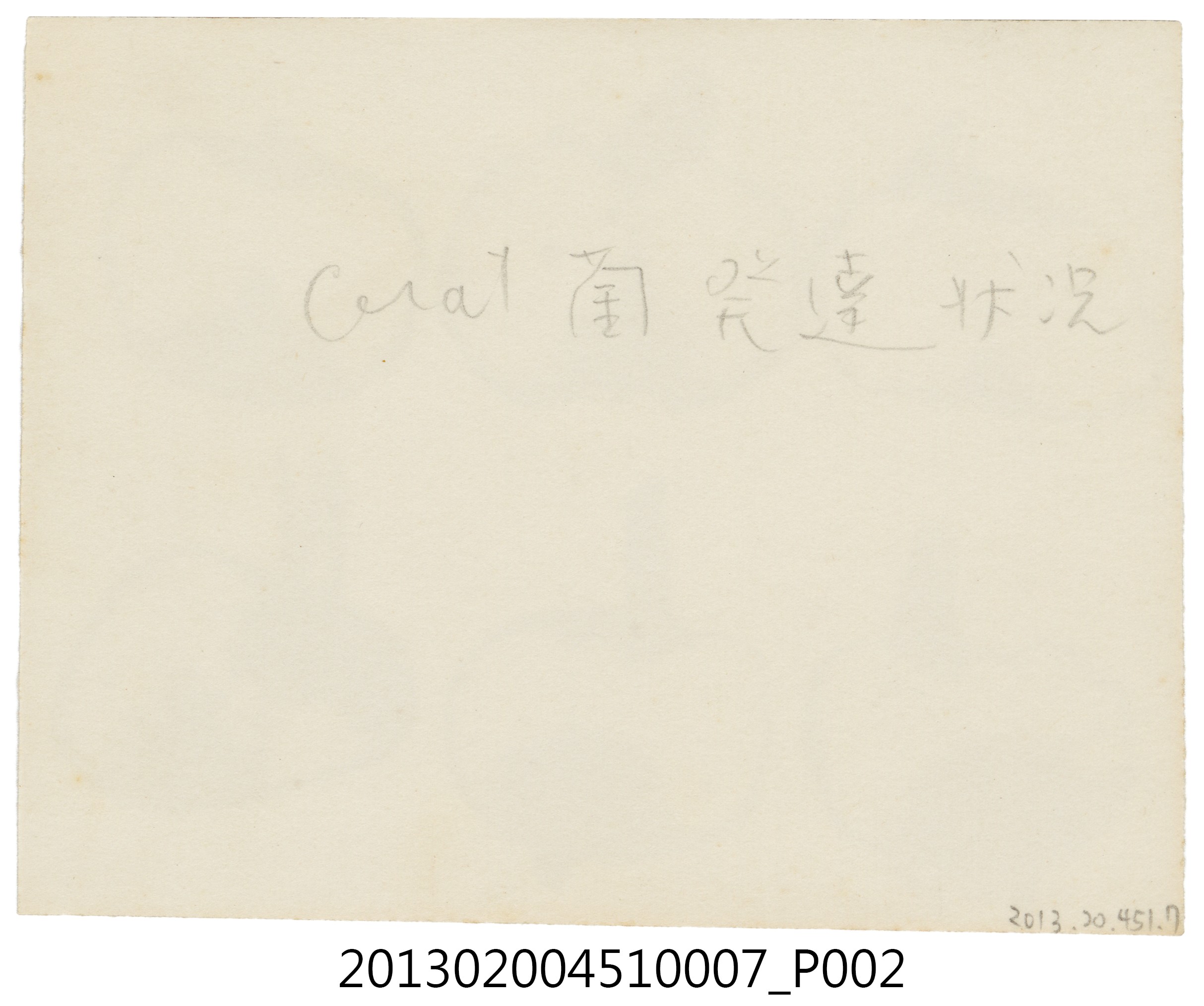 馬鈴薯切片樣本「Cerat 菌發達狀況」照 (共4張)