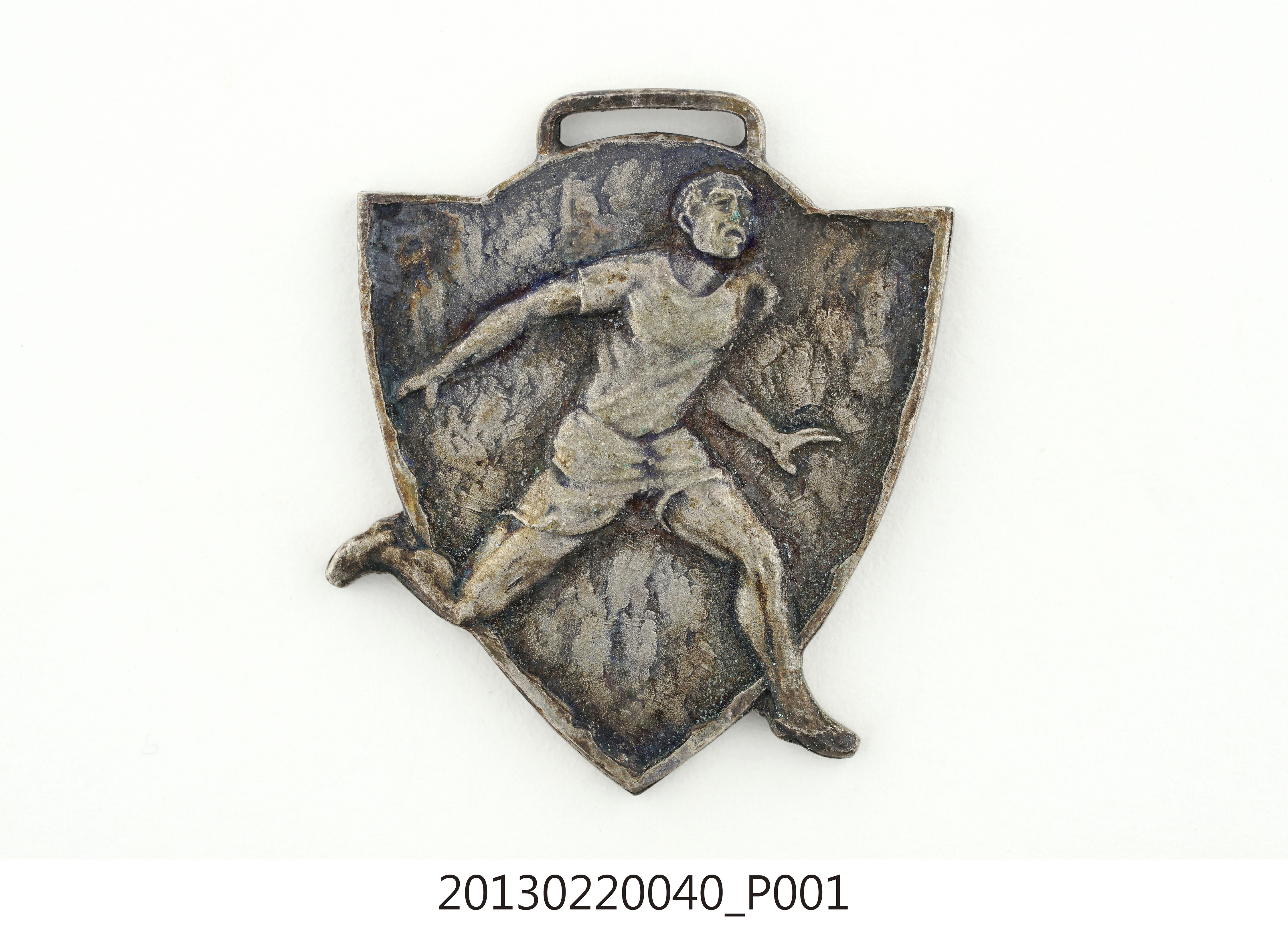 第三回全島中等學校陸上競技大會臺北高校紀念獎牌 (共12張)