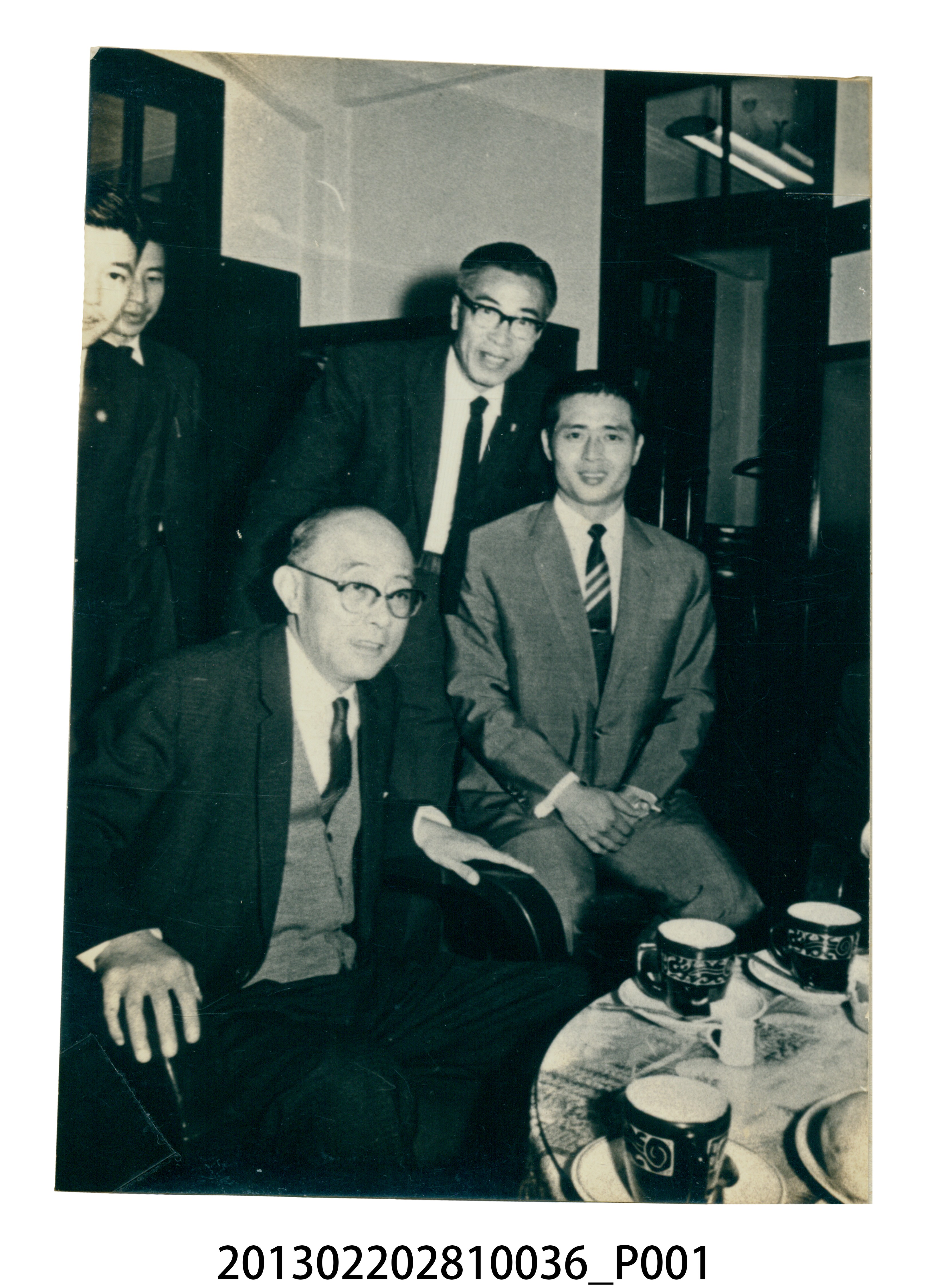 1966年12月張星賢等3人合照 (共4張)
