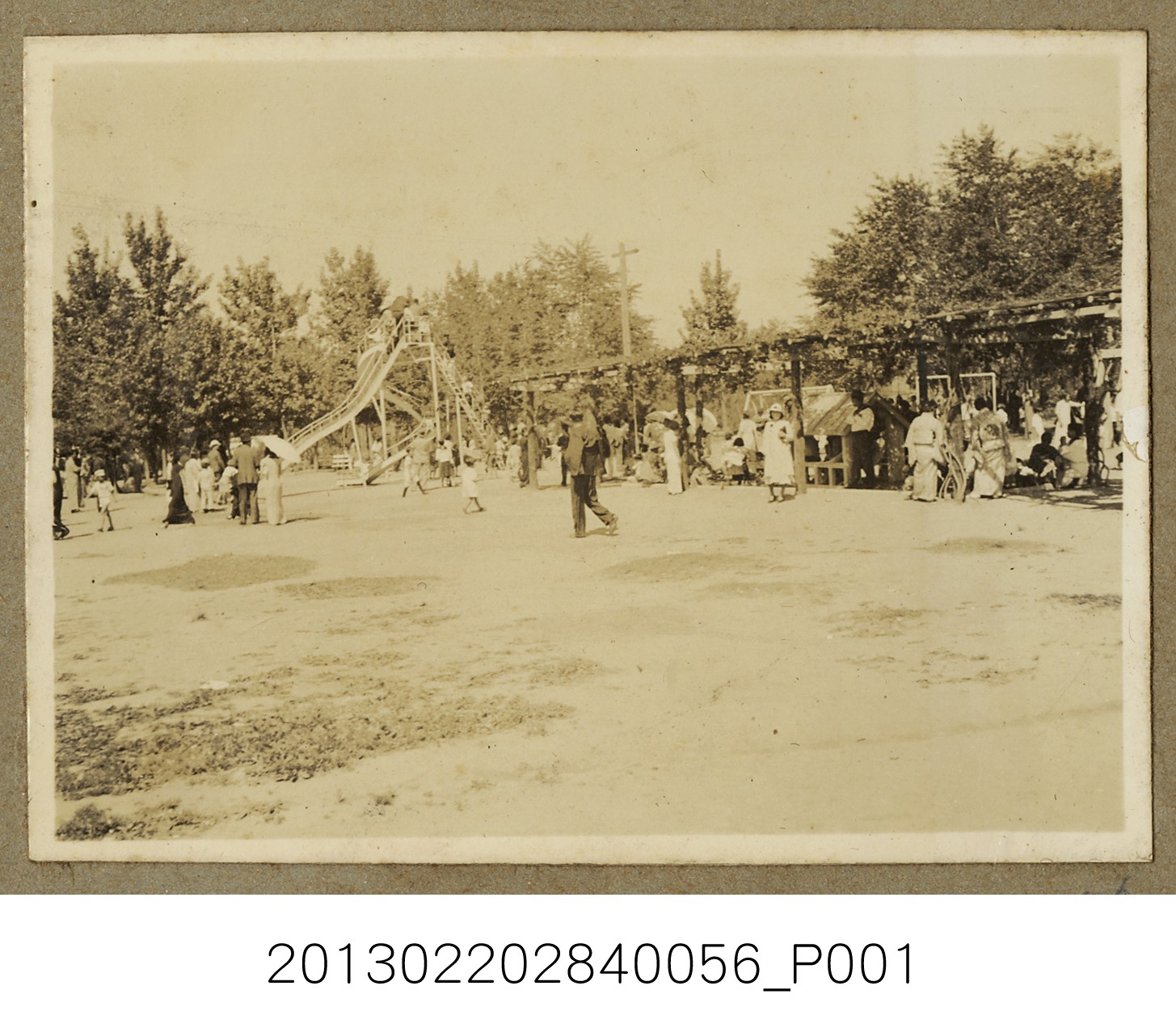 昭和13年7月千代田公園一景 (共2張)