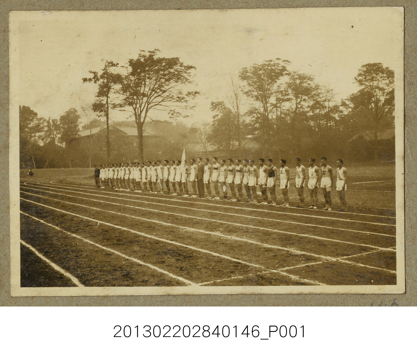 昭和14年神宮競技選手列隊剪影 (共2張)