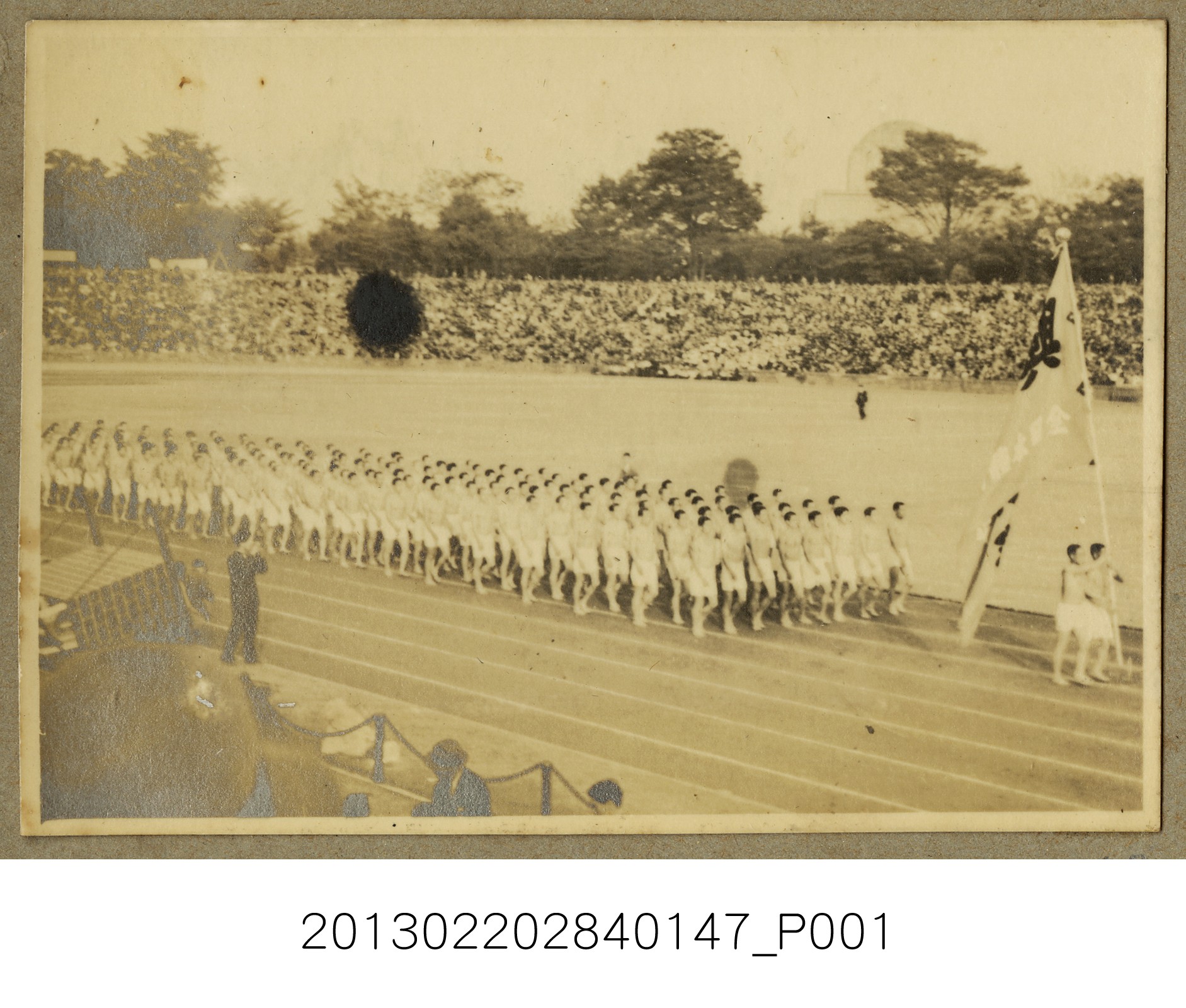 昭和14年神宮競技入場式8 (共2張)