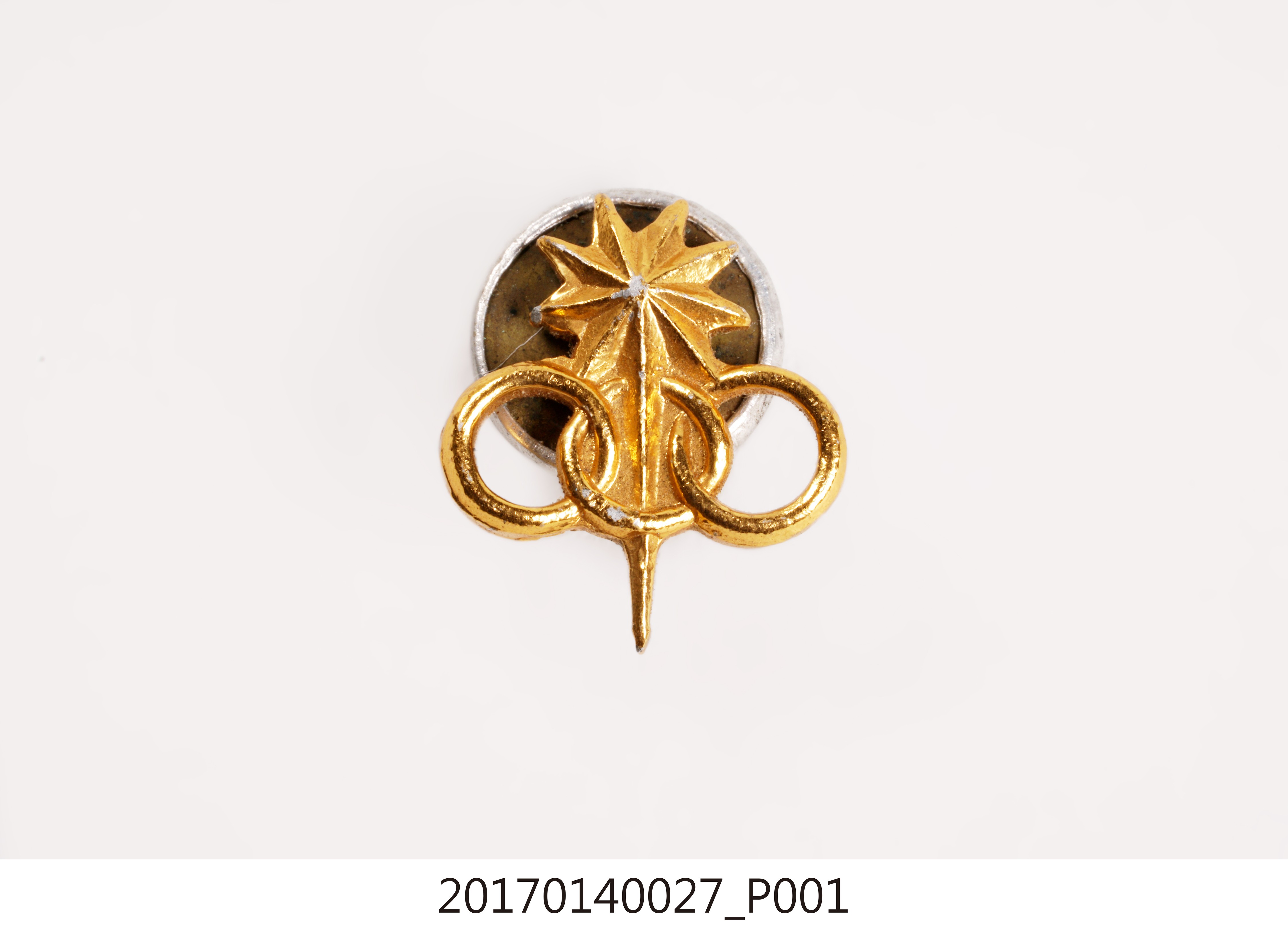 金色三環星芒形紀念徽章 (共7張)