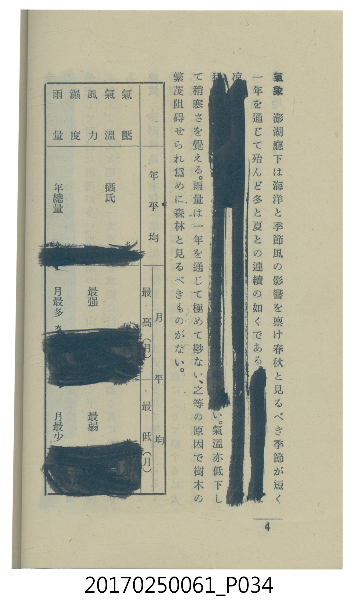  山科商店印刷部印刷《澎湖廳要覽》 (共189張)