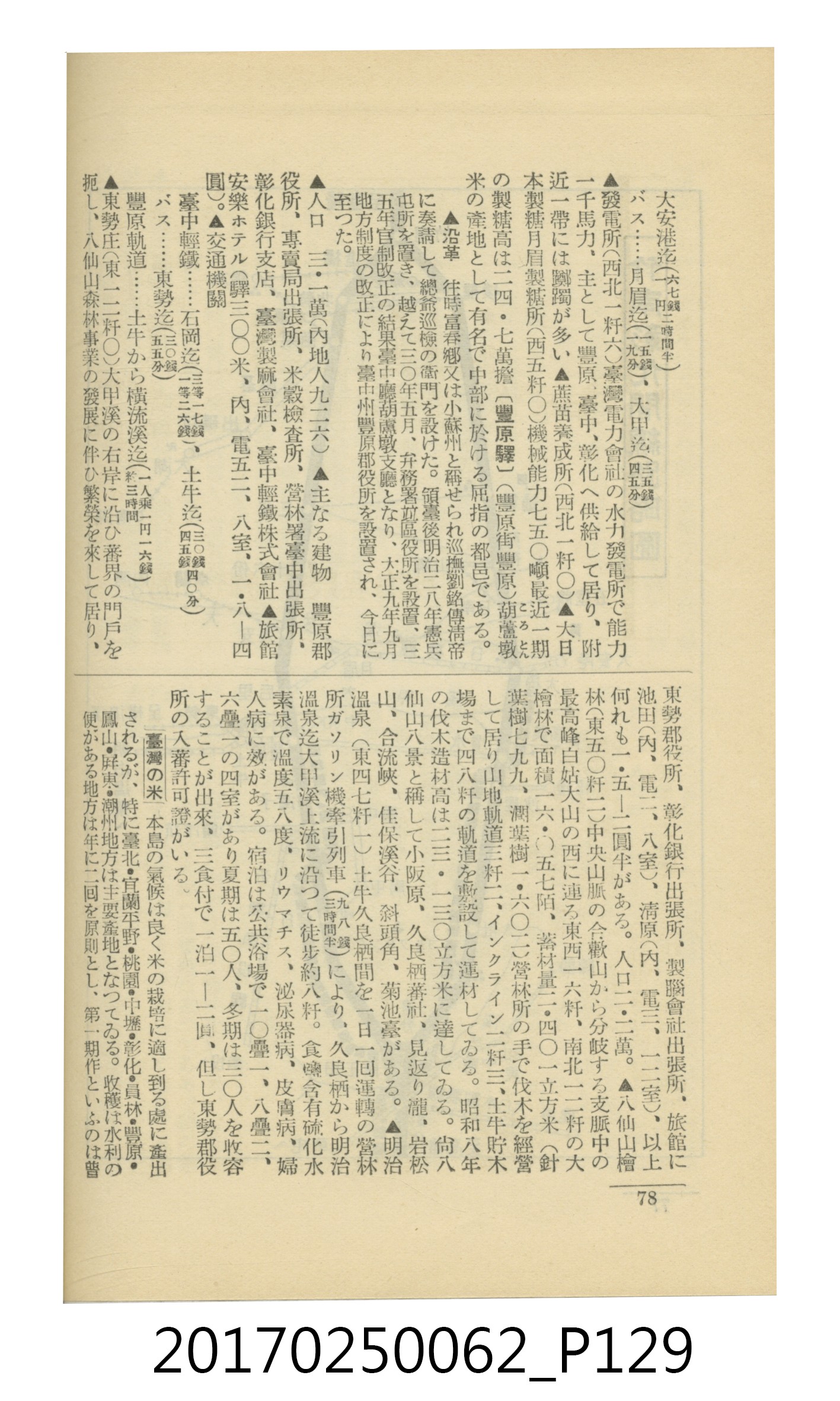 日本旅行協會臺灣支部所發行《臺灣鐵道旅行介紹》 (共298張)