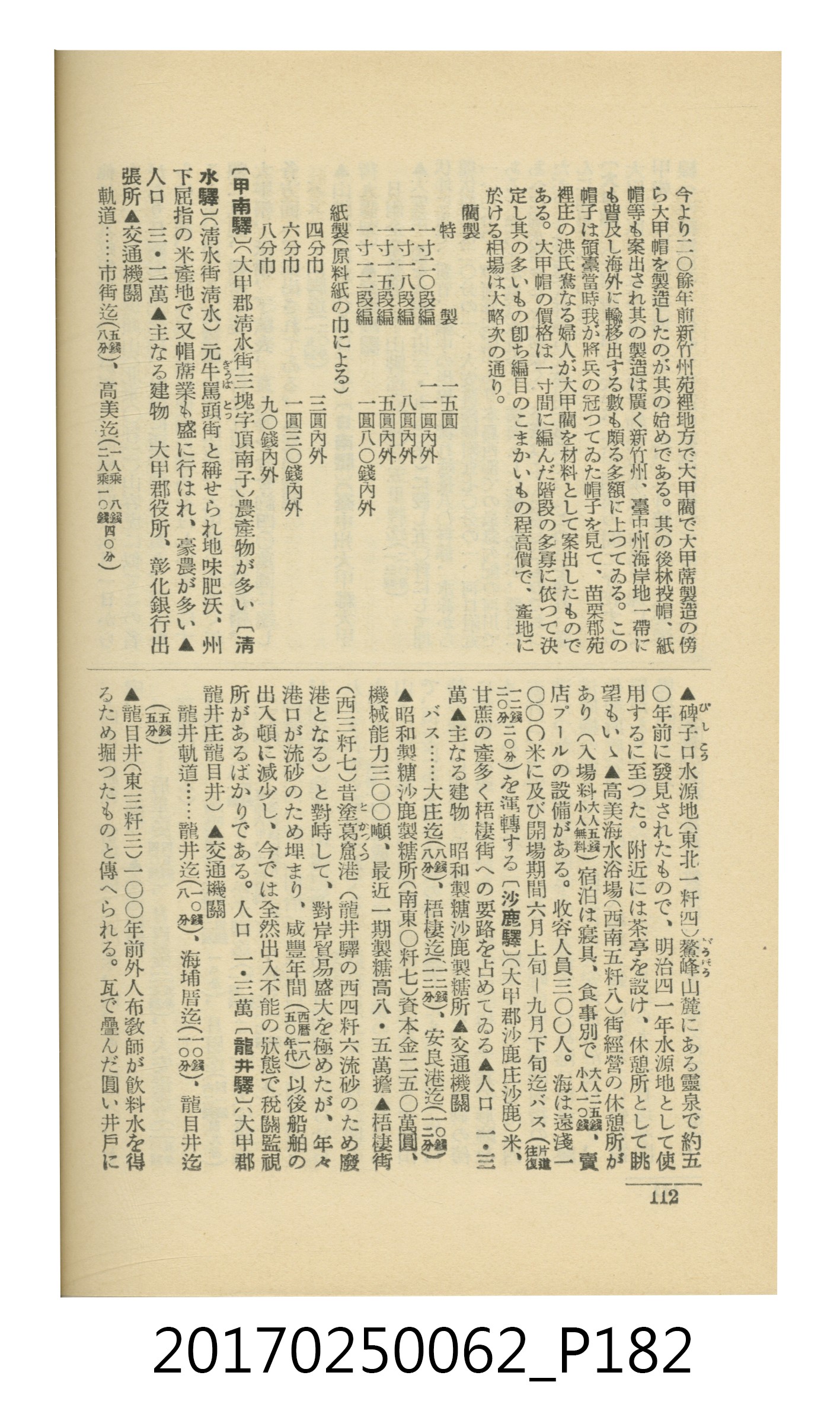 日本旅行協會臺灣支部所發行《臺灣鐵道旅行介紹》 (共298張)