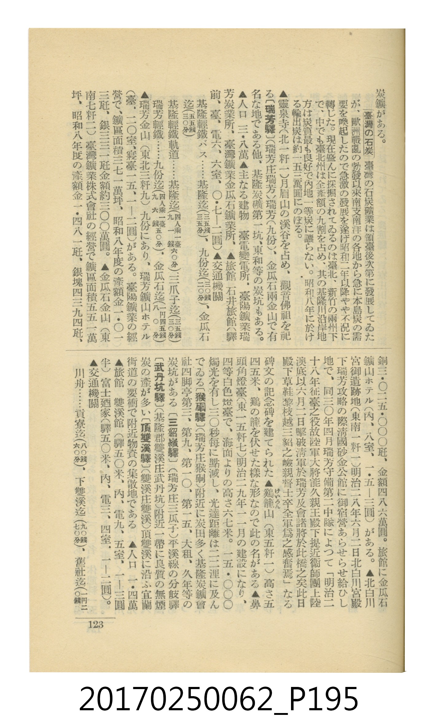 日本旅行協會臺灣支部所發行《臺灣鐵道旅行介紹》 (共298張)